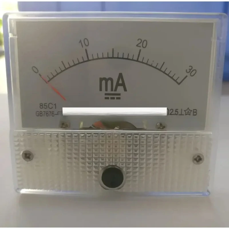 10pcs Pointer type ammeter JS-85C1-30mA two wire passive 0-4-20mA simple measurement feedback display
10pcs Pointer type ammeter JS-85C1-30mA two wire passive 0-4-20mA simple measurement feedback display