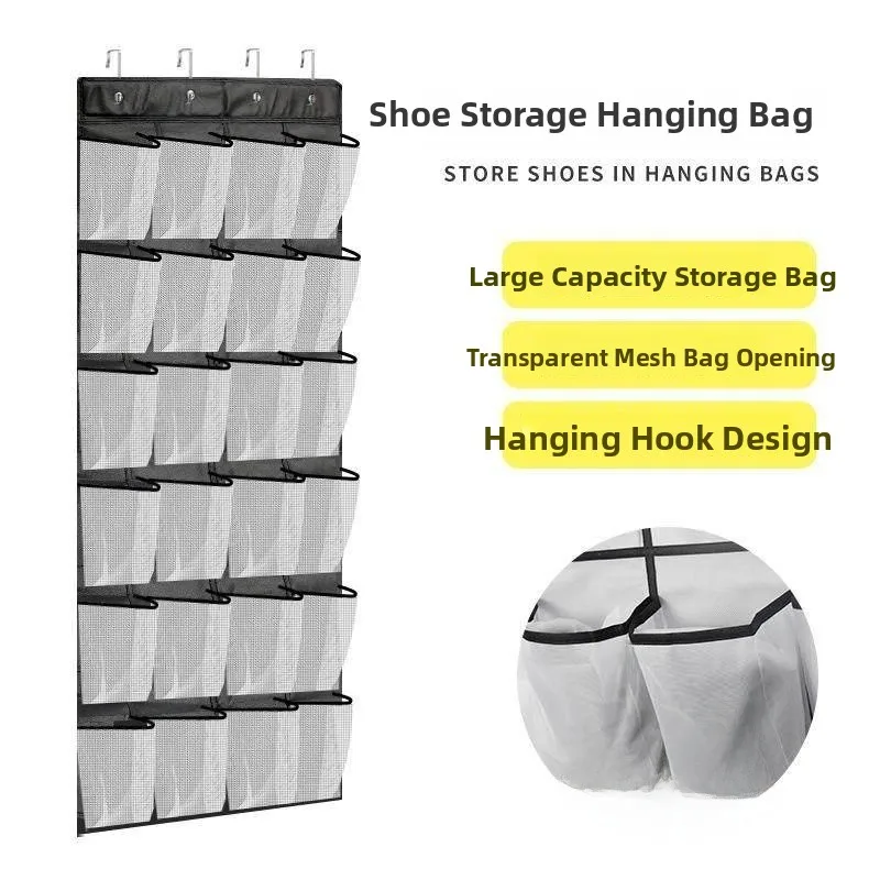 Oxford Cloth Door Back Slippers Hanging Bag Multi-Purpose Storage Socks Wall Hanging Miscellaneous Items Organizer Bag
Oxford Cloth Door Back Slippers Hanging Bag Multi-Purpose Storage Socks Wall Hanging Miscellaneous Items Organizer Bag
