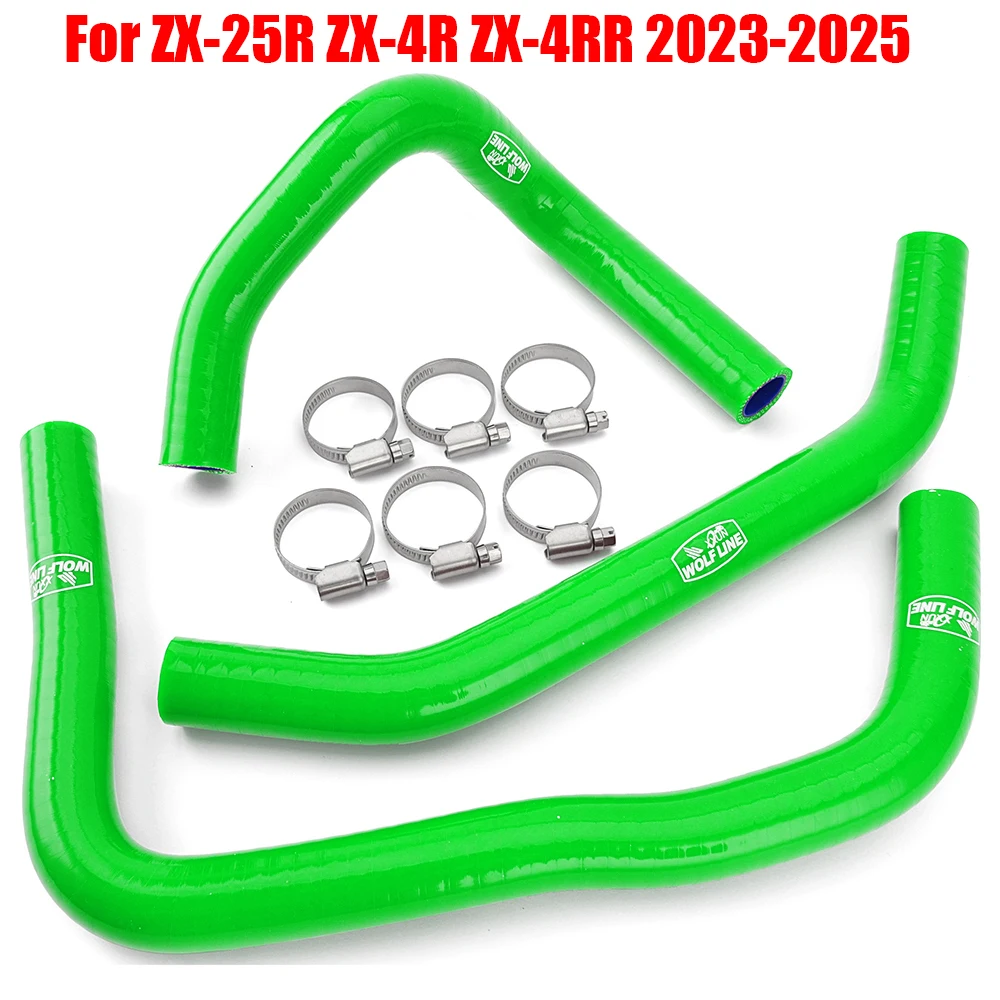 Silicone Radiator Coolant Hose For Kawasaki ZX4R ZX4RR ZX25R 2023 2024 2025 ZX-4R Motorcycle Water Coolant Tube Pipe Clamp
Silicone Radiator Coolant Hose For Kawasaki ZX4R ZX4RR ZX25R 2023 2024 2025 ZX-4R Motorcycle Water Coolant Tube Pipe Clamp