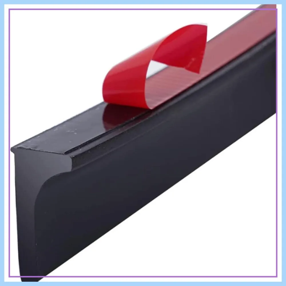 39" Collapsible Shower Dam, Self-Adhesive Water Barrier Splash Guard for Wet Dry Separation in Bathroom and Kitchen, Black
39" Collapsible Shower Dam, Self-Adhesive Water Barrier Splash Guard for Wet Dry Separation in Bathroom and Kitchen, Black