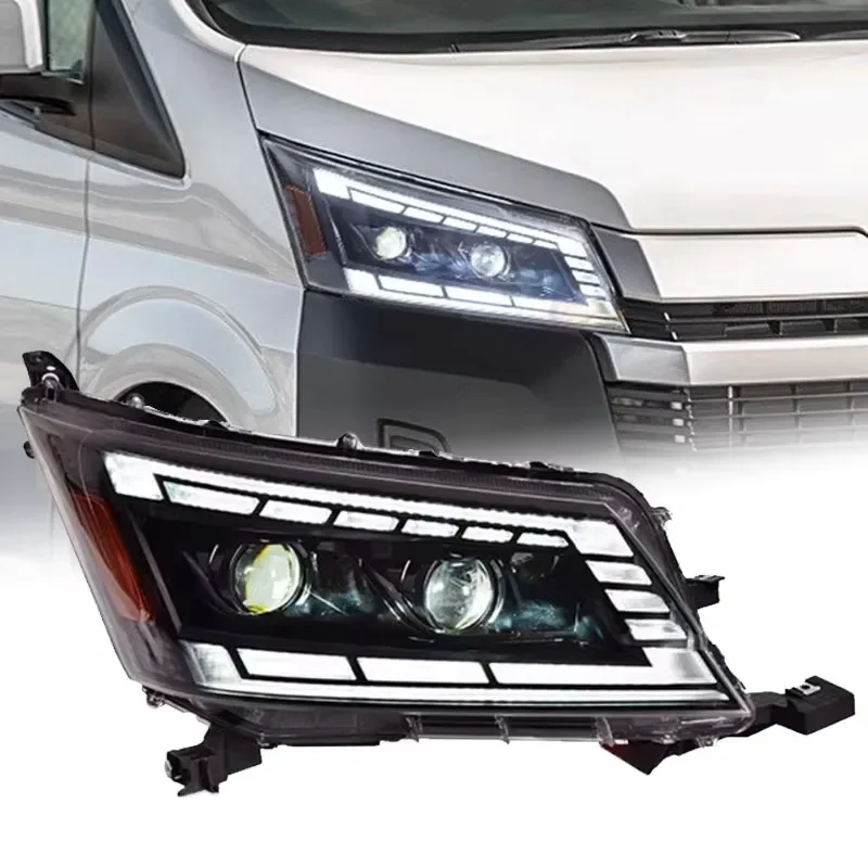 For Toyota Hiace 2019 2020 2021 2022 Car Accessories Headlight Assembly Front LED Headlight Upgrade Durable Headlight DRL
For Toyota Hiace 2019 2020 2021 2022 Car Accessories Headlight Assembly Front LED Headlight Upgrade Durable Headlight DRL