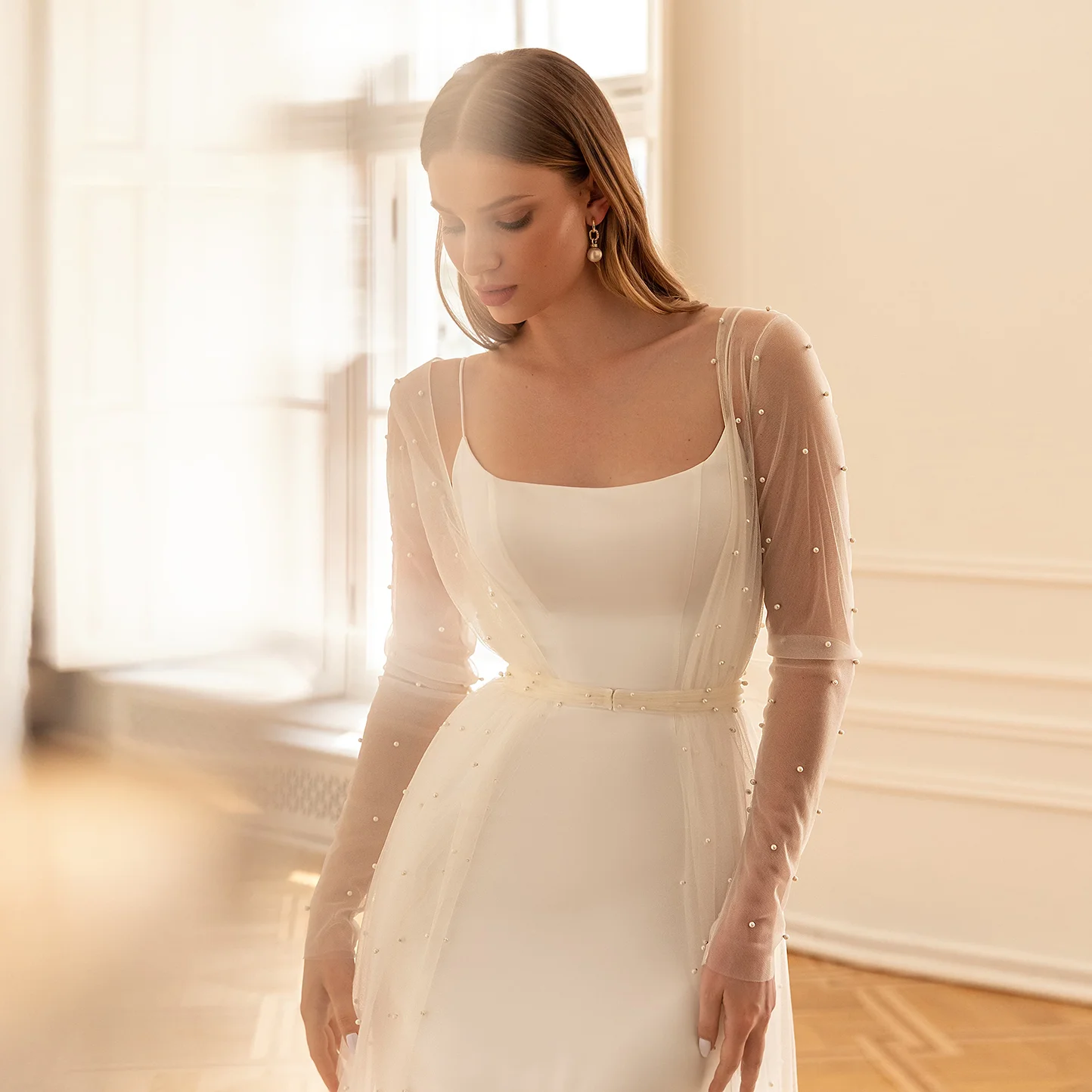 Шарон Саид 2025, высокое качество, свадебное платье русалки с белыми пятнами, кружевная накидка с рукавами и бантом, корсет, платья невесты SW184, индивидуальный заказ
Шарон Саид 2025, высокое качество, свадебное платье русалки с белыми пятнами, кружевная накидка с рукавами и бантом, корсет, платья невесты SW184, индивидуальный заказ