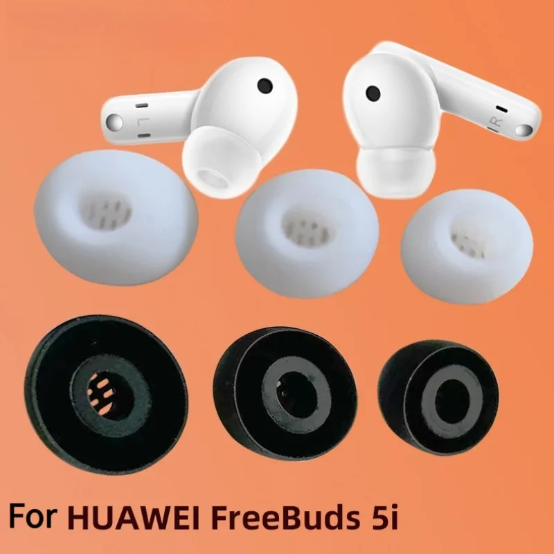 For Huawei FreeBuds 5i, Soft Silicone Oval-Port Ear Tips, ANC Replacement Earbud Parts
For Huawei FreeBuds 5i, Soft Silicone Oval-Port Ear Tips, ANC Replacement Earbud Parts
