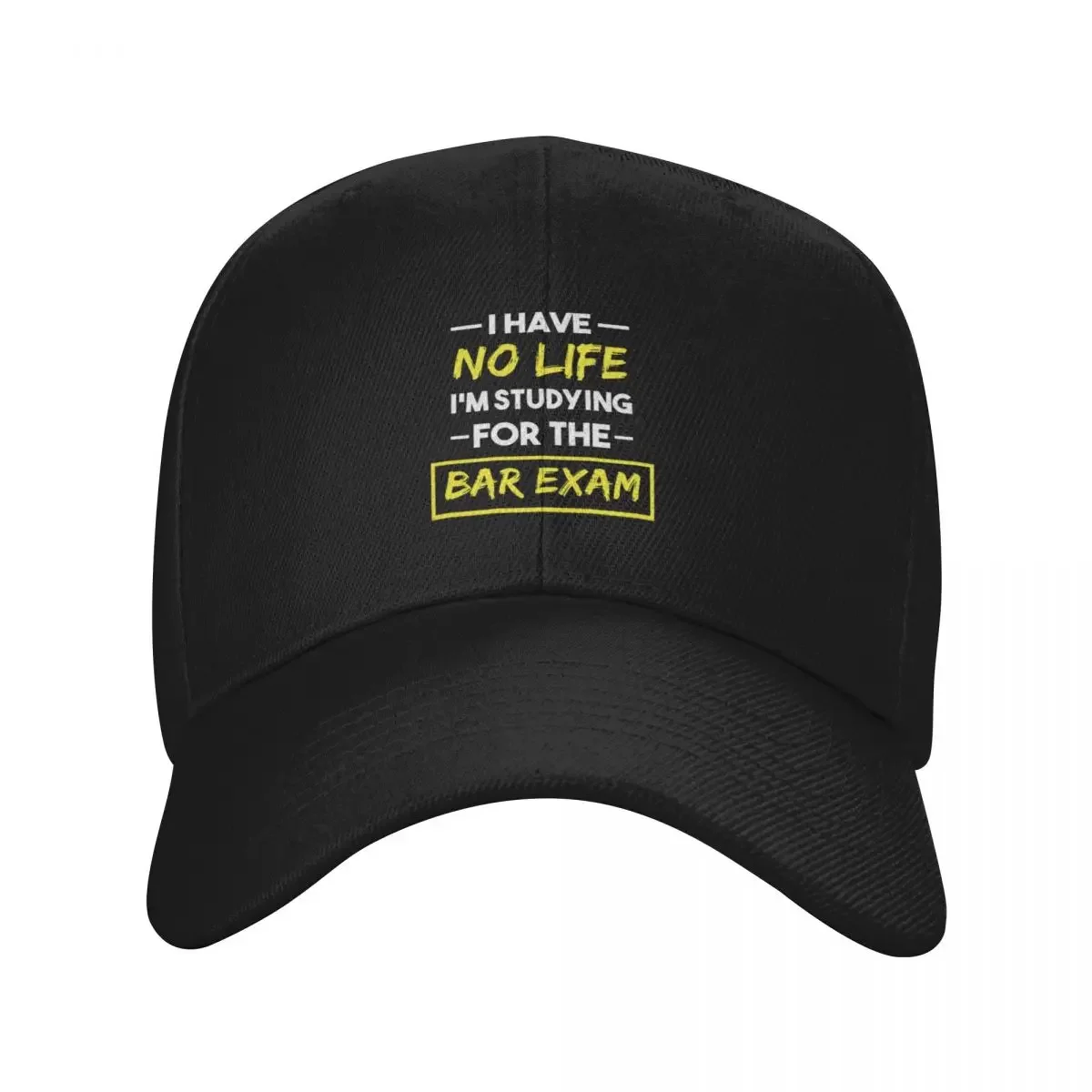 Bar Exam I Have No Life Law School Graduation Gift Baseball Cap Designer Hat Golf Hat Man Women's Hats Men's
Bar Exam I Have No Life Law School Graduation Gift Baseball Cap Designer Hat Golf Hat Man Women's Hats Men's