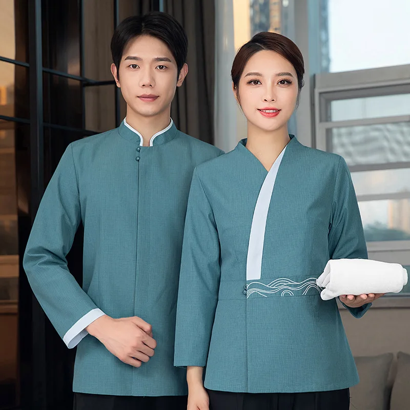 Linen Cleaning Clothes Long Sleeve Autumn Winter Hotel Guest Room Property Workwear Auntie Housekeeping Floor Cleaner
Linen Cleaning Clothes Long Sleeve Autumn Winter Hotel Guest Room Property Workwear Auntie Housekeeping Floor Cleaner