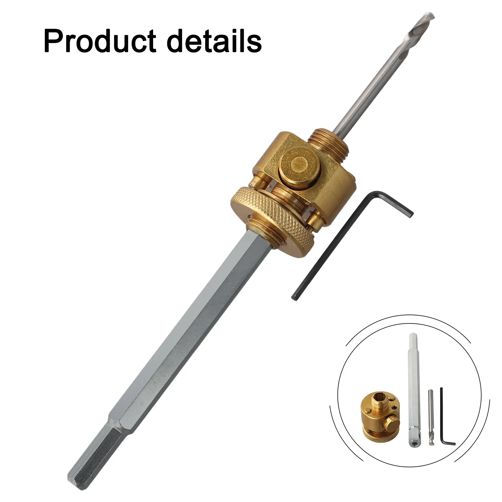 For Quick Connecting Hole Connector Hexagonal Shank Hole Opener Construction As Picture Compact Design Fast Disassembly
For Quick Connecting Hole Connector Hexagonal Shank Hole Opener Construction As Picture Compact Design Fast Disassembly