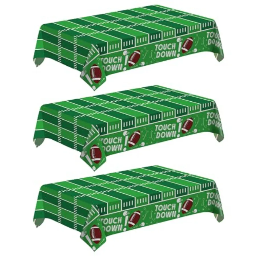 Football Disposable Plastic Tablecloth, Table Cloths Disposable for Indoor or Outdoor Birthdays Superbowl-54 x 108
Football Disposable Plastic Tablecloth, Table Cloths Disposable for Indoor or Outdoor Birthdays Superbowl-54 x 108
