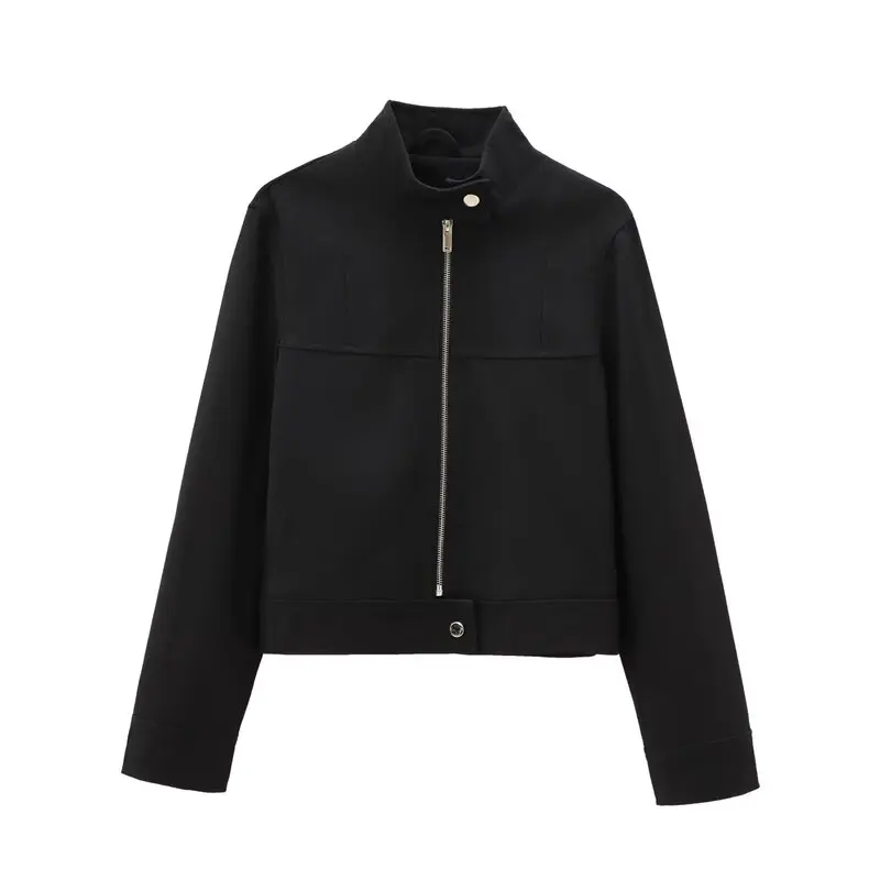 2024 Autumn New Women's Faion Slim Fit f High Collar Long Sve ort Jaet Versatile Outerwear Ele Casual Sle
2024 Autumn New Women's Faion Slim Fit f High Collar Long Sve ort Jaet Versatile Outerwear Ele Casual Sle