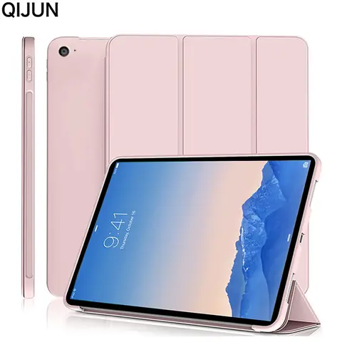 Cover per iPad Air 1 2 Custodia per tablet in pelle PU per Apple iPad Air 1 2013 	 A1474 A1475 A1476 Fonda Per Air 2 2014 A1566 A1567