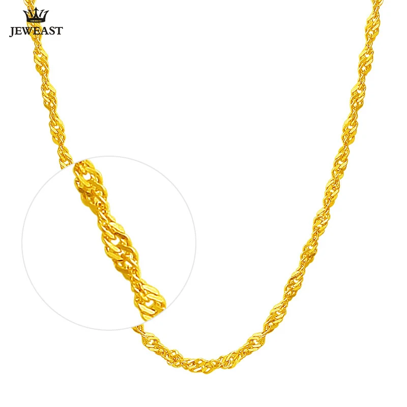18K Pure Gold Necklace Real AU 750 Solid Gold Chain Simple Beautiful Upscale Trendy Classic Party Fine Jewelry Hot Sell New 2023
18K Pure Gold Necklace Real AU 750 Solid Gold Chain Simple Beautiful Upscale Trendy Classic Party Fine Jewelry Hot Sell New 2023