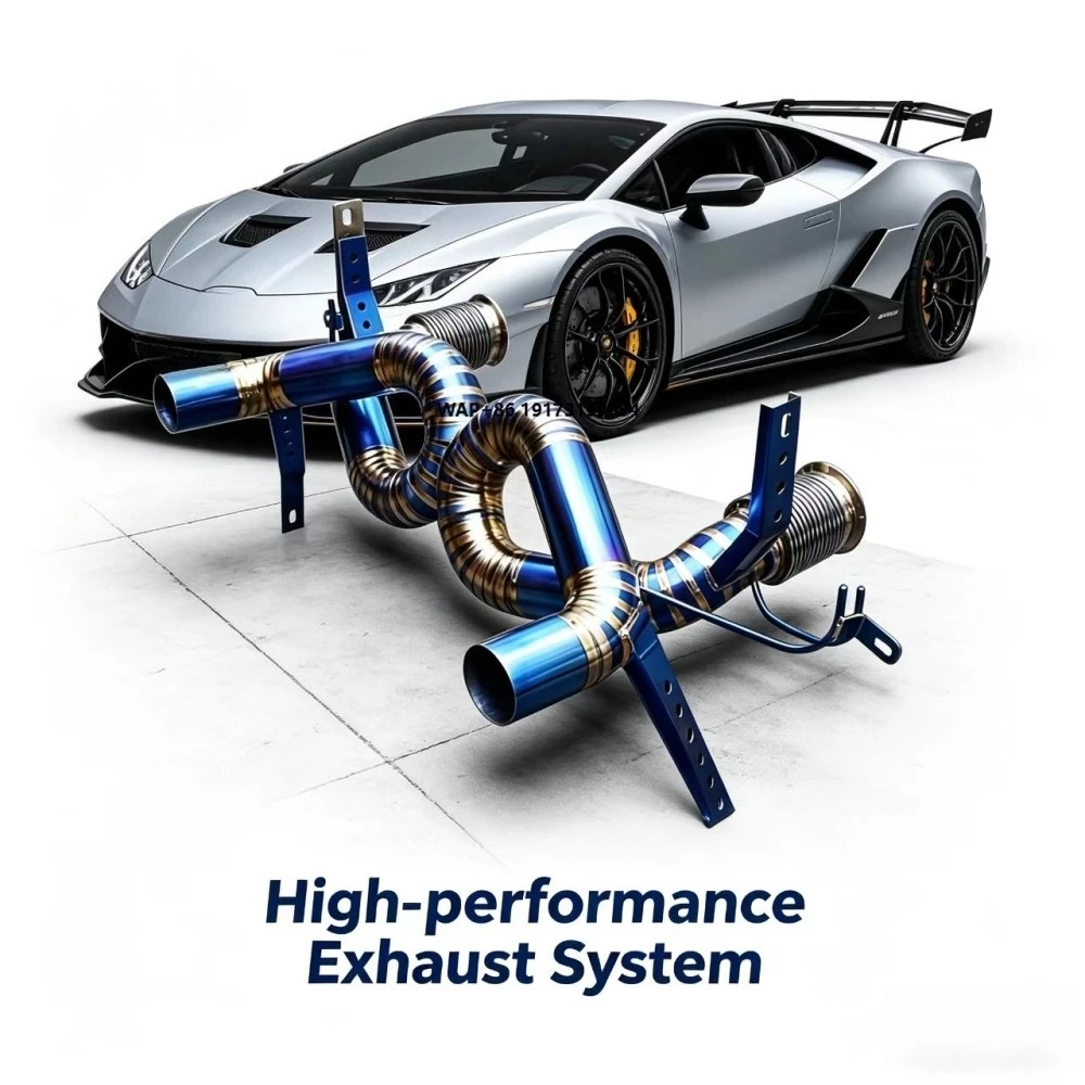 Car Exhaust Pipe Exhaust Catback for Huracan Evo 5.2L V10 2019-2024 Titanium Alloy Exhaust Pipes Acoustic Upgrade
Car Exhaust Pipe Exhaust Catback for Huracan Evo 5.2L V10 2019-2024 Titanium Alloy Exhaust Pipes Acoustic Upgrade