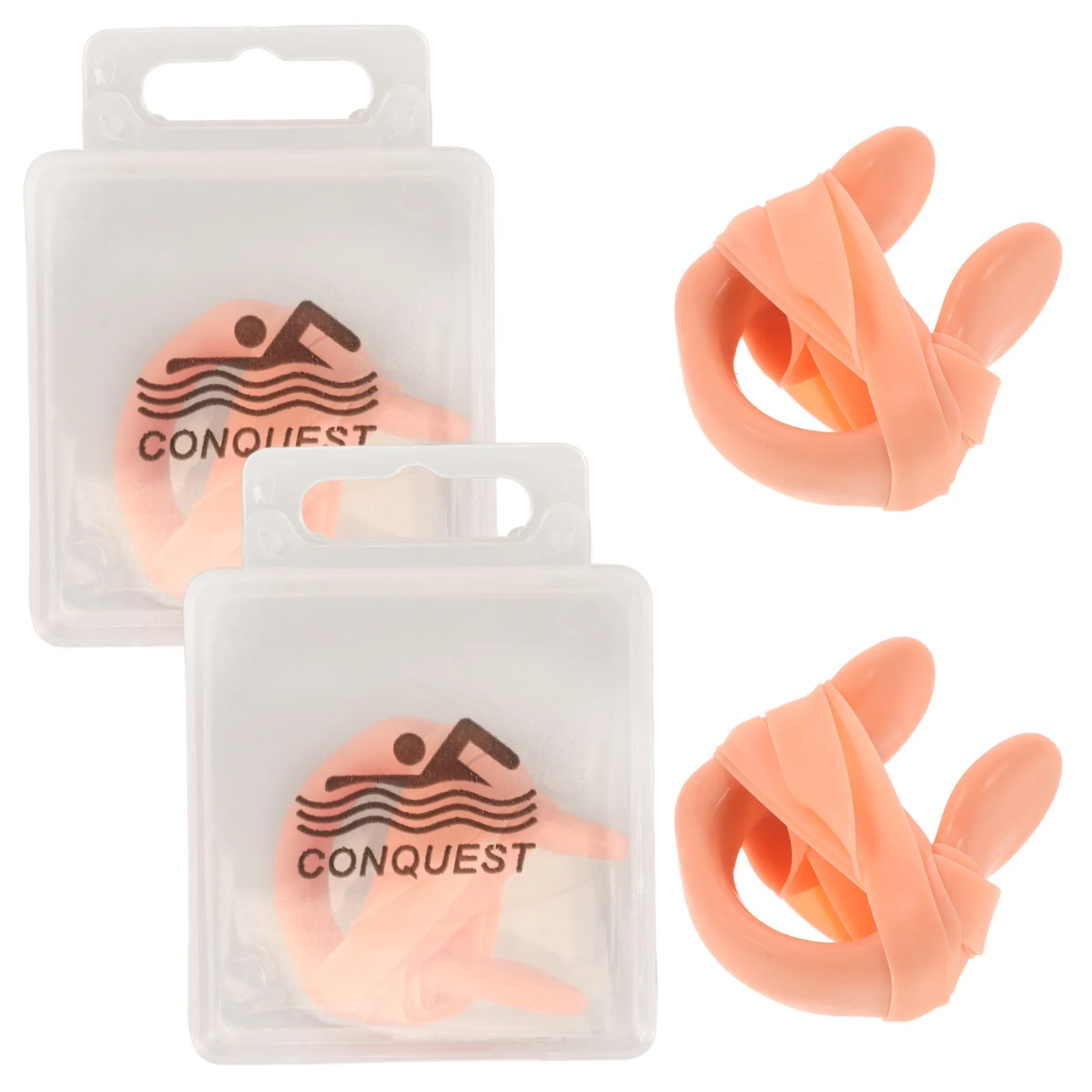 4 Pcs Nose Clip Swimwear Equipment Clips Swimming Plugs Replacements Clamp Water Proof for Swimmers with Ropes
4 Pcs Nose Clip Swimwear Equipment Clips Swimming Plugs Replacements Clamp Water Proof for Swimmers with Ropes