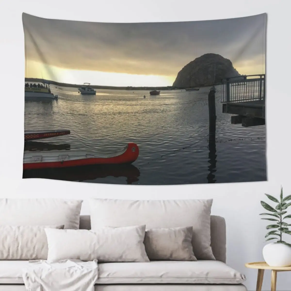 Looking over to Morro Rock from downtown Morro Bay Tapestry Decoration Room House Decorations Tapestry
Looking over to Morro Rock from downtown Morro Bay Tapestry Decoration Room House Decorations Tapestry