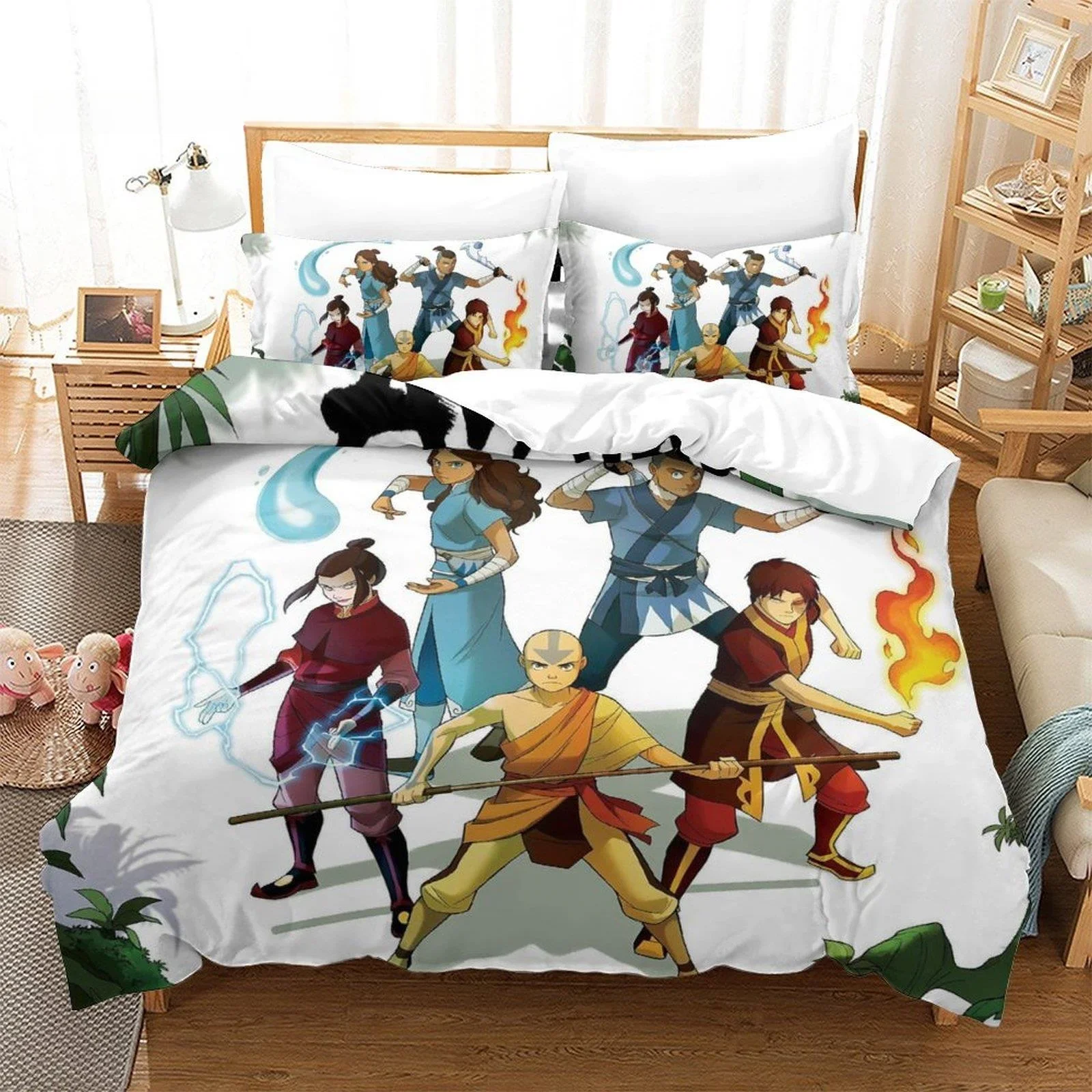 New Avatar: The Last Airbender Bedding Set Single Twin Full Queen King Size Bed Set Adult Bedroom Duvet cover Sets Home Textile
New Avatar: The Last Airbender Bedding Set Single Twin Full Queen King Size Bed Set Adult Bedroom Duvet cover Sets Home Textile