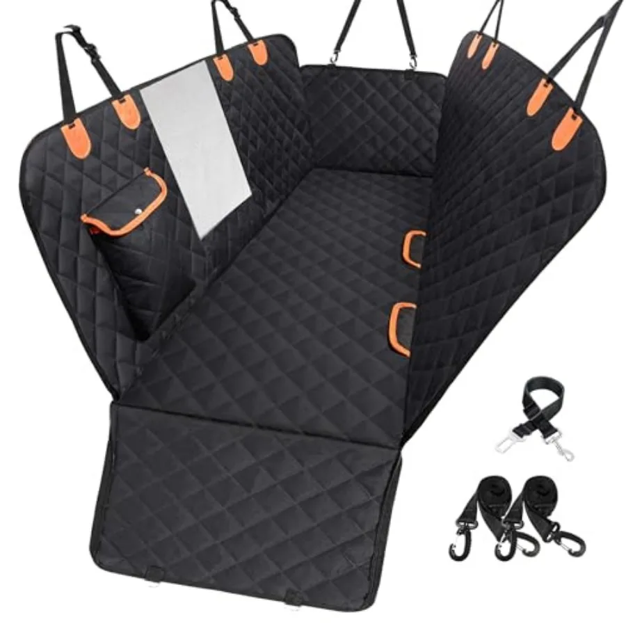 Dog Car Cover for 600D Scratchproof Nonslip Durable Waterproof Cars Pet Covers with Mesh Window Dogs for Car SUV Truck 60" W x
Dog Car Cover for 600D Scratchproof Nonslip Durable Waterproof Cars Pet Covers with Mesh Window Dogs for Car SUV Truck 60" W x