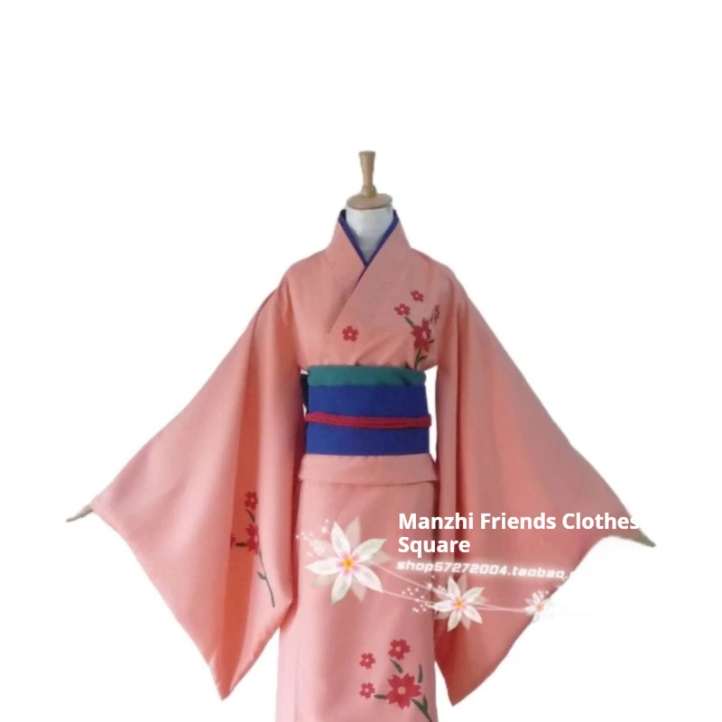 Ultra Original Silver Chishu Miyamoto A-Mei Kimono Floral Print Cosplay Costume Anime Japanese Traditional Wear
Ultra Original Silver Chishu Miyamoto A-Mei Kimono Floral Print Cosplay Costume Anime Japanese Traditional Wear