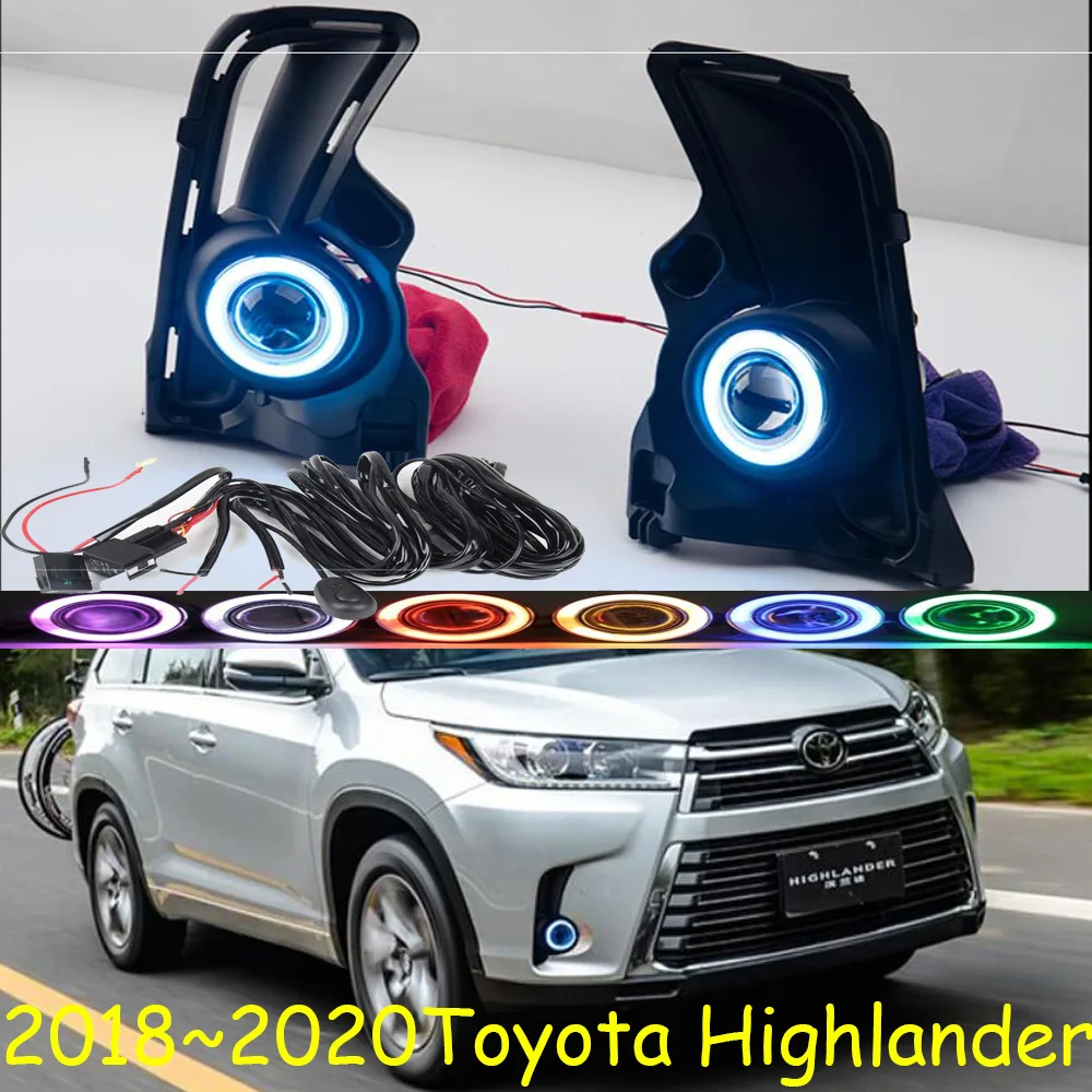 2018 ~ 2020летний автомобильный бампер, фара для Highlander, противотуманный проектор, линза, автомобильные аксессуары, фара CCFL Highlander
2018 ~ 2020летний автомобильный бампер, фара для Highlander, противотуманный проектор, линза, автомобильные аксессуары, фара CCFL Highlander