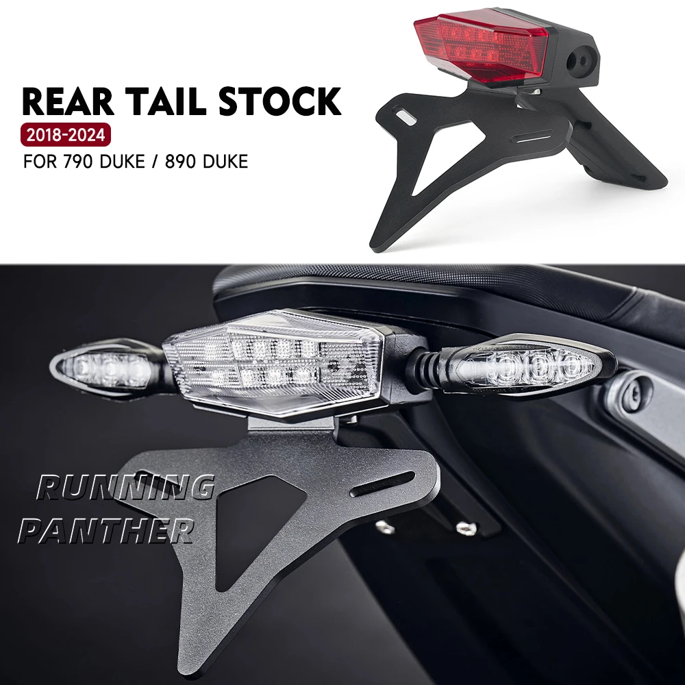 For KTM 790 890 Duke 790Duke 890Duke 2018-2024 Motorcycle License Plate Holder Rear Short Tail Stock Tailstock Bracket LED Light
For KTM 790 890 Duke 790Duke 890Duke 2018-2024 Motorcycle License Plate Holder Rear Short Tail Stock Tailstock Bracket LED Light