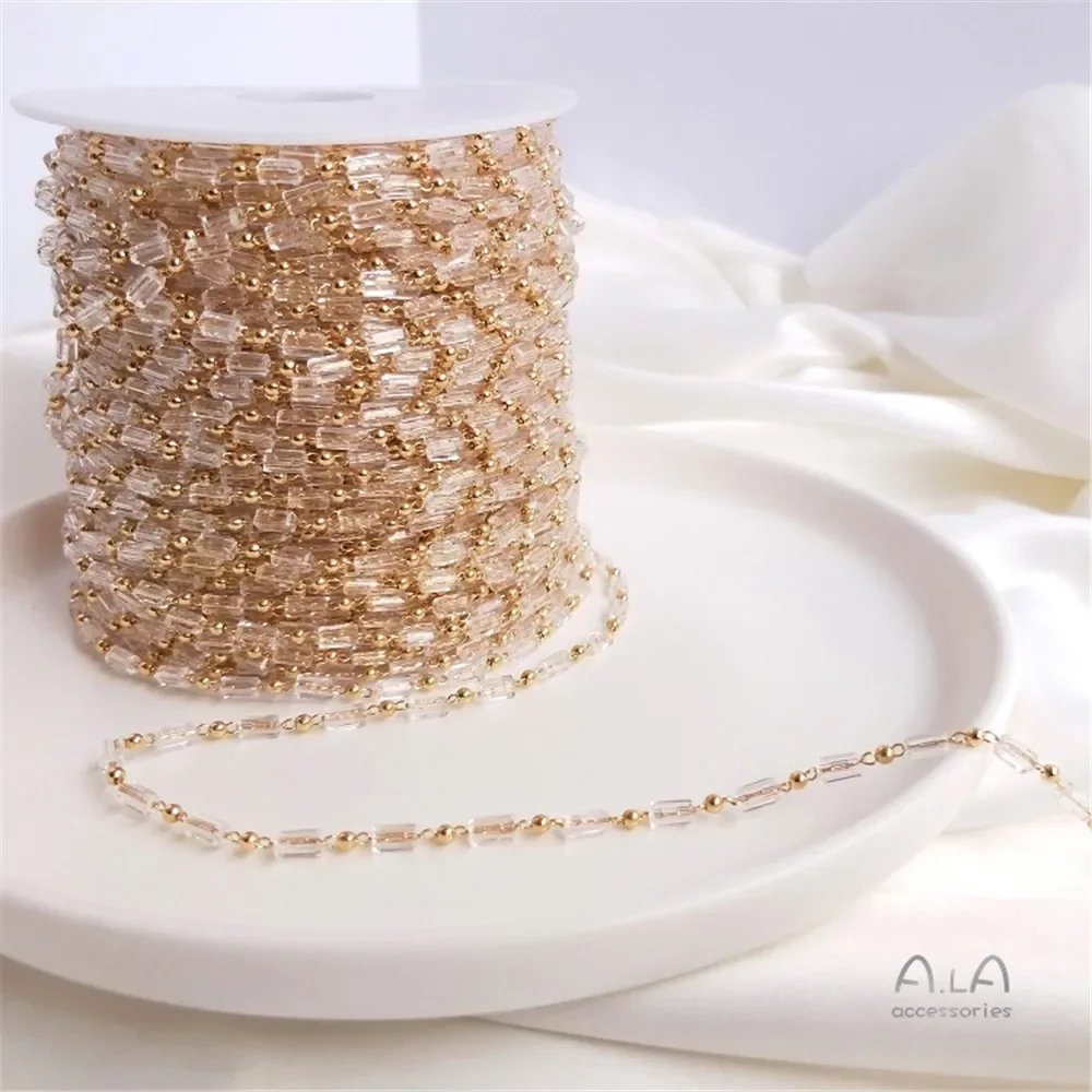 14 К позолоченная медная цепочка на руку, пятизвездочная круглая цепочка в форме сердца, свободная цепочка, материал браслета «сделай сам»
14 К позолоченная медная цепочка на руку, пятизвездочная круглая цепочка в форме сердца, свободная цепочка, материал браслета «сделай сам»