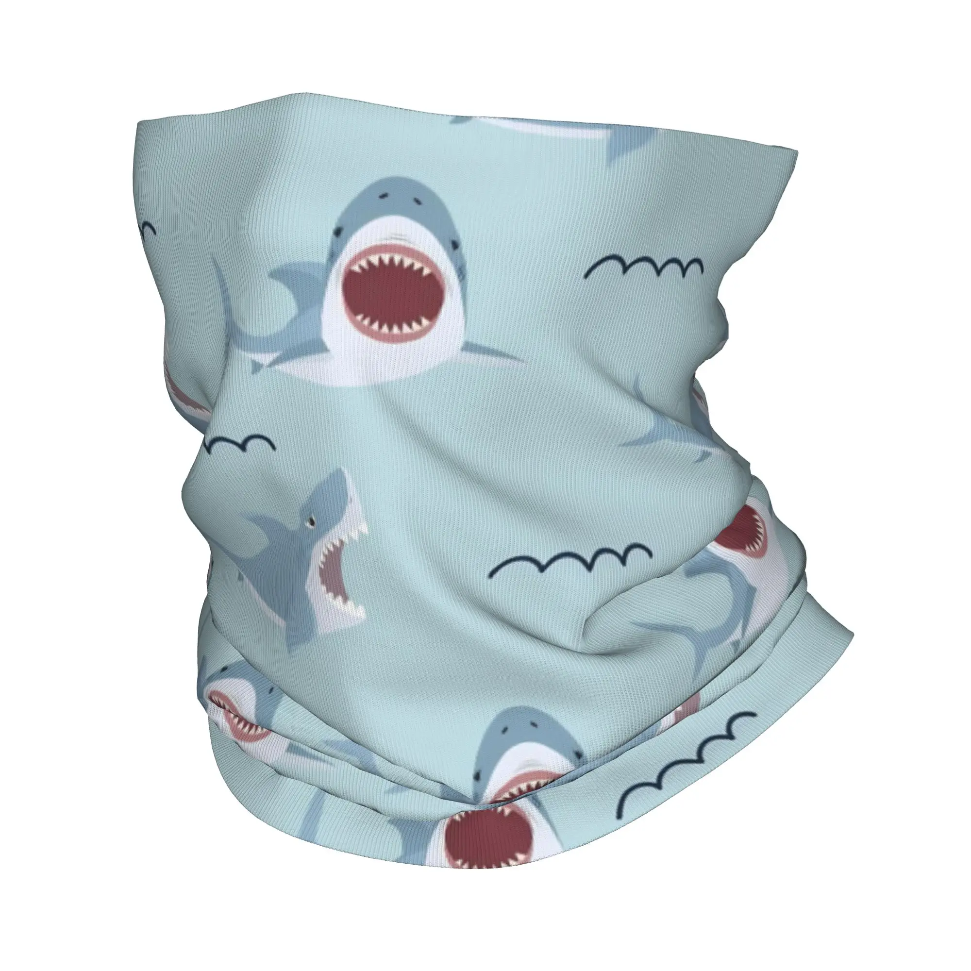 Cute Shark with Mouth Open Bandana Neck Cover Printed Wrap Scarf Multi-use Face Mask Riding for Men Women Adult All Season
Cute Shark with Mouth Open Bandana Neck Cover Printed Wrap Scarf Multi-use Face Mask Riding for Men Women Adult All Season