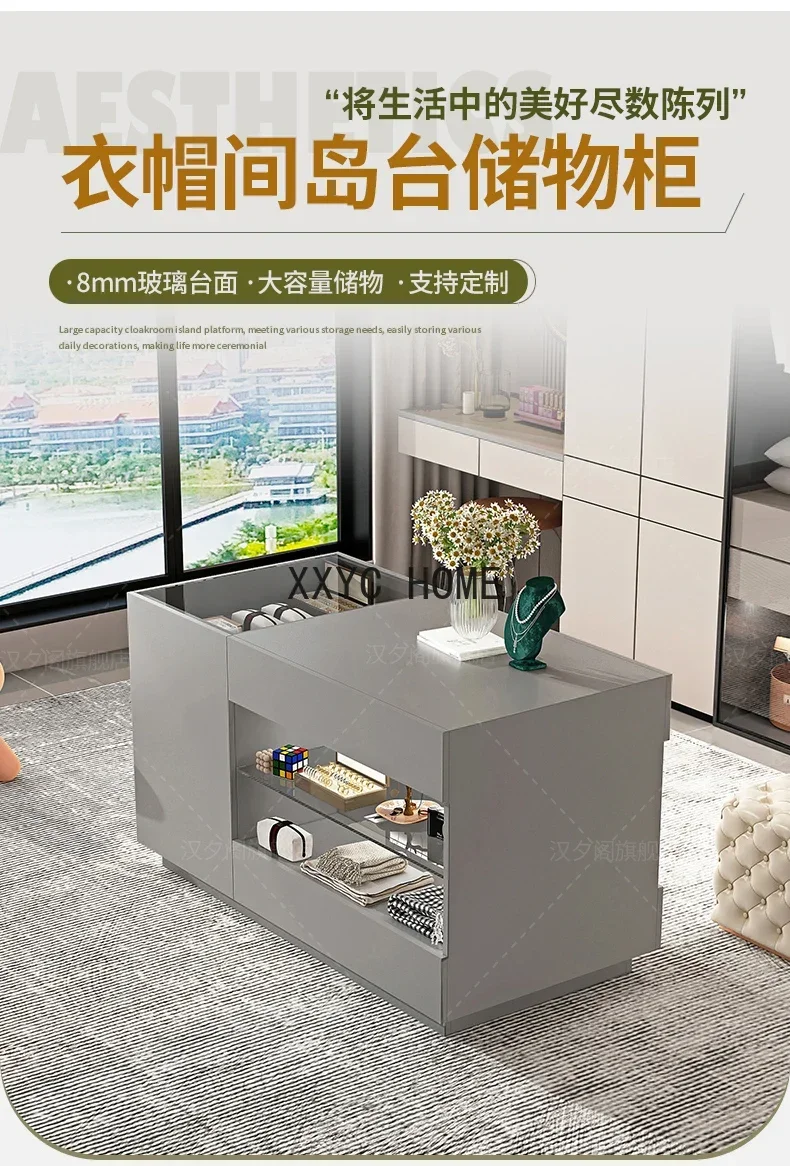 Легкий роскошный комод, шкаф для хранения, двухсторонняя витрина для хранения ювелирных изделий в маленькой квартире
Легкий роскошный комод, шкаф для хранения, двухсторонняя витрина для хранения ювелирных изделий в маленькой квартире