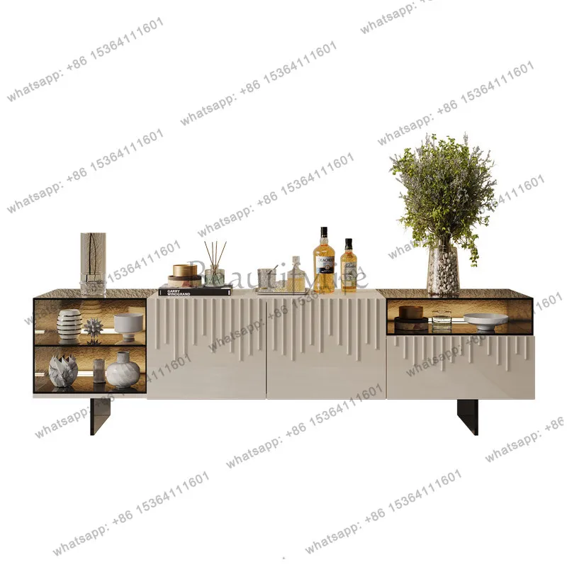 Italian light luxury paint TV cabinet villa high-end home living room floor cabinet modern minimalist
Italian light luxury paint TV cabinet villa high-end home living room floor cabinet modern minimalist