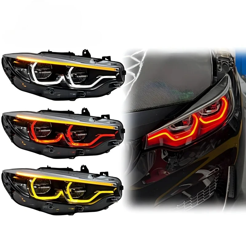 Auto Car Accessories Laser Head Lights for BMW F32 F33 F36 4 Series F80 M3 F82 M4 LED Headlight White Yellow Red Triple A pair
Auto Car Accessories Laser Head Lights for BMW F32 F33 F36 4 Series F80 M3 F82 M4 LED Headlight White Yellow Red Triple A pair