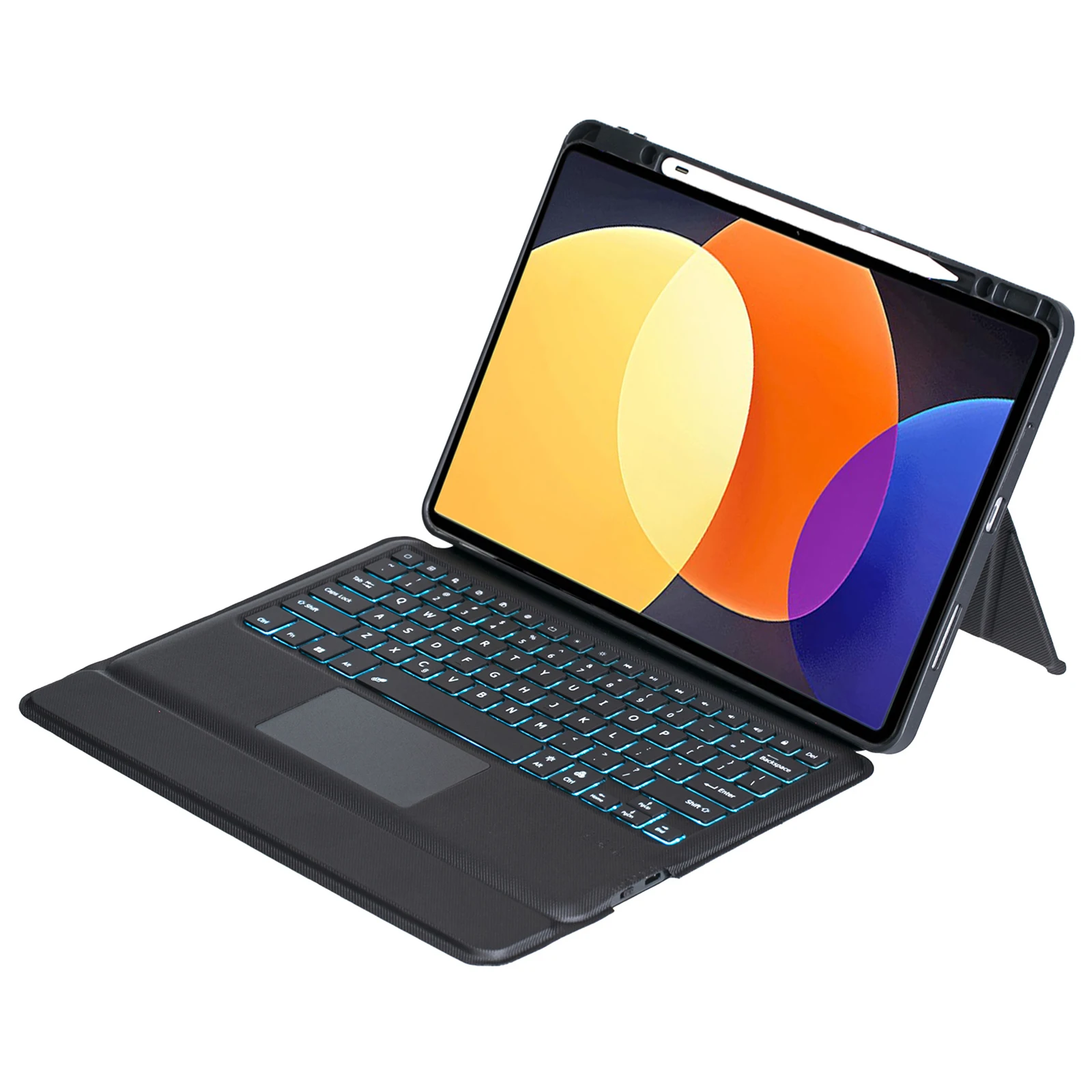 T0N4-AS For Xiaomi Pad 5 Pro 12.4 (2022) Leather Stand Cover + Backlit Touchpad Bluetooth-compatible Keyboard
T0N4-AS For Xiaomi Pad 5 Pro 12.4 (2022) Leather Stand Cover + Backlit Touchpad Bluetooth-compatible Keyboard