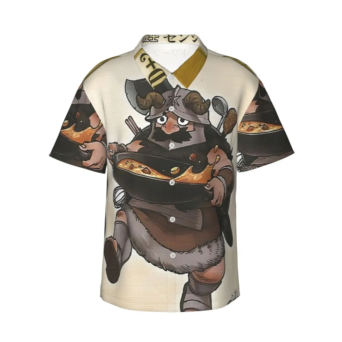 Dungeon Meshi Delicious In Dungeon - Chilchuck Senshi Men's Shirts Hawaiian Short Sleeve Shirt Button Tops for Summer Beach
Dungeon Meshi Delicious In Dungeon - Chilchuck Senshi Men's Shirts Hawaiian Short Sleeve Shirt Button Tops for Summer Beach