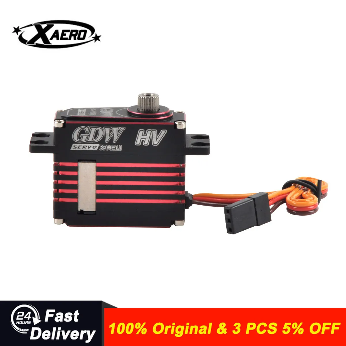 GDW Flight Servos DS498MG 22KG torsion steel gear aircraft model fixed wing turbojet aircraft medium digital steering gear
GDW Flight Servos DS498MG 22KG torsion steel gear aircraft model fixed wing turbojet aircraft medium digital steering gear