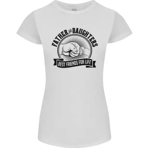 Father & Daughters Best Friends Fathers Day Womens Petite Cut T-Shirt
Father & Daughters Best Friends Fathers Day Womens Petite Cut T-Shirt
