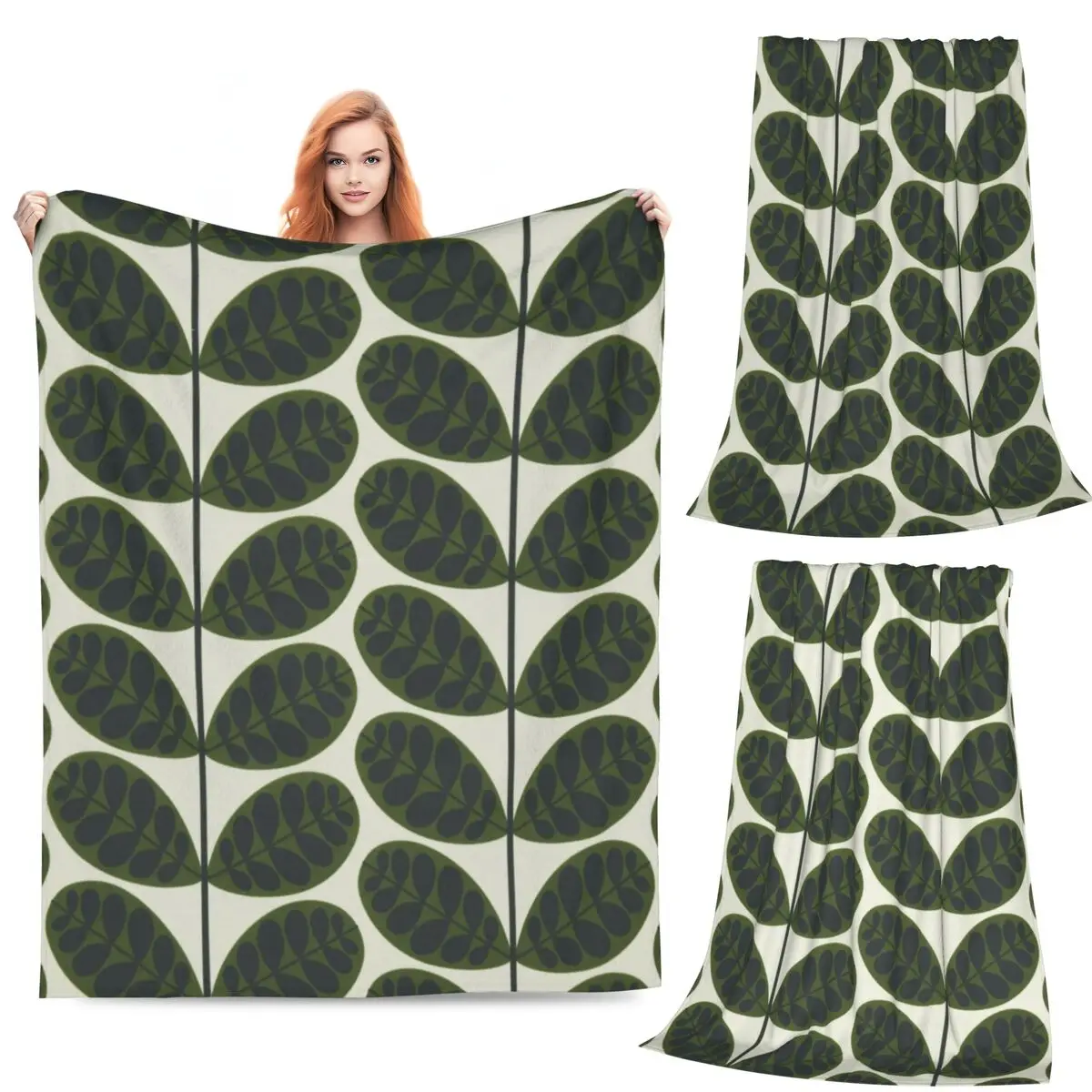 Orla Kiely Botanica Green Blankets Flannel Sofa Warm Throw Blankets for Home Bedroom Outdoor Throws Bedspread Quilt
Orla Kiely Botanica Green Blankets Flannel Sofa Warm Throw Blankets for Home Bedroom Outdoor Throws Bedspread Quilt