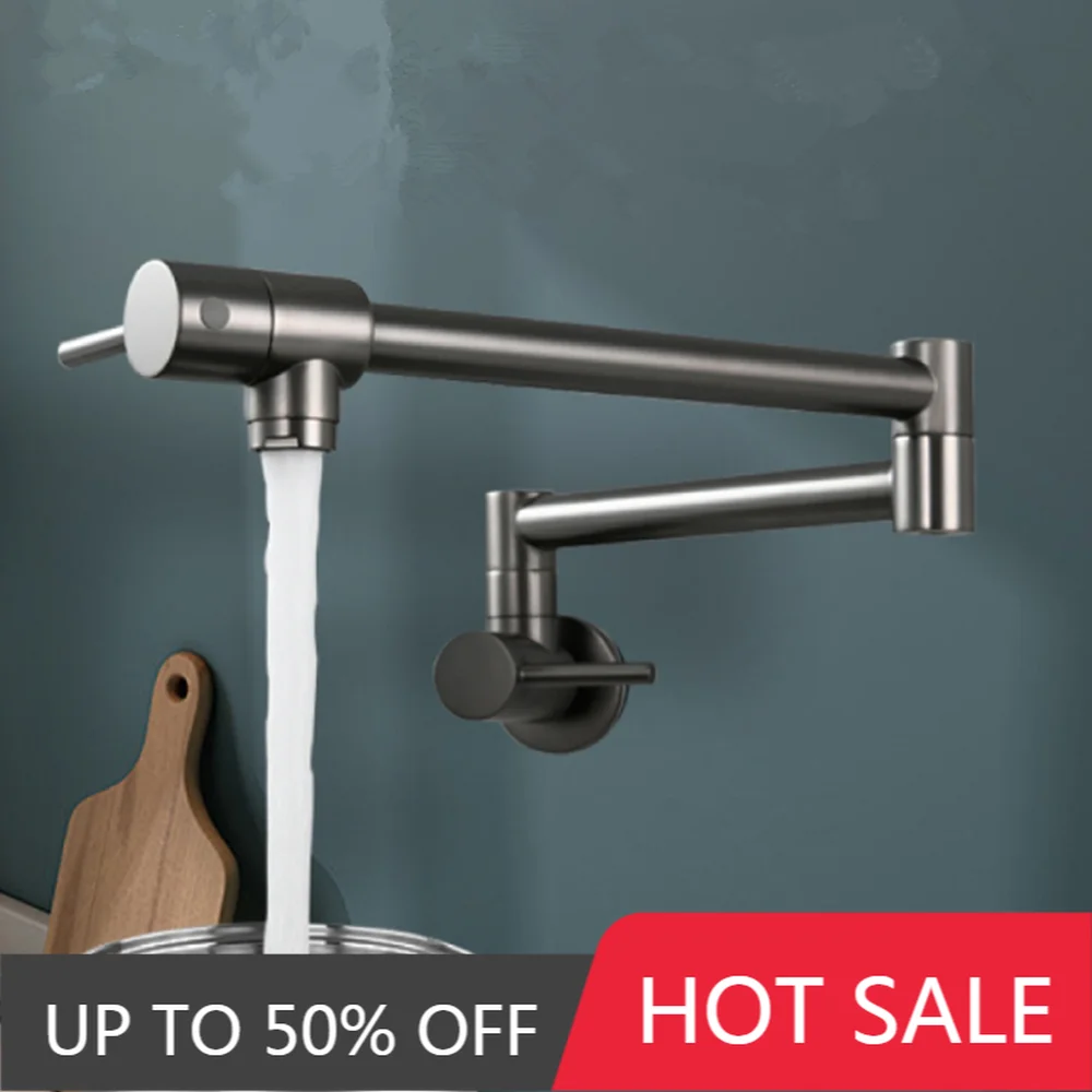 Rose Gold Water Cold Pot Filler Faucet Wall Mounted Foldable Kitchen Faucet Grey Sink Tap Rotating Folding Spout Brushed Gold
Rose Gold Water Cold Pot Filler Faucet Wall Mounted Foldable Kitchen Faucet Grey Sink Tap Rotating Folding Spout Brushed Gold
