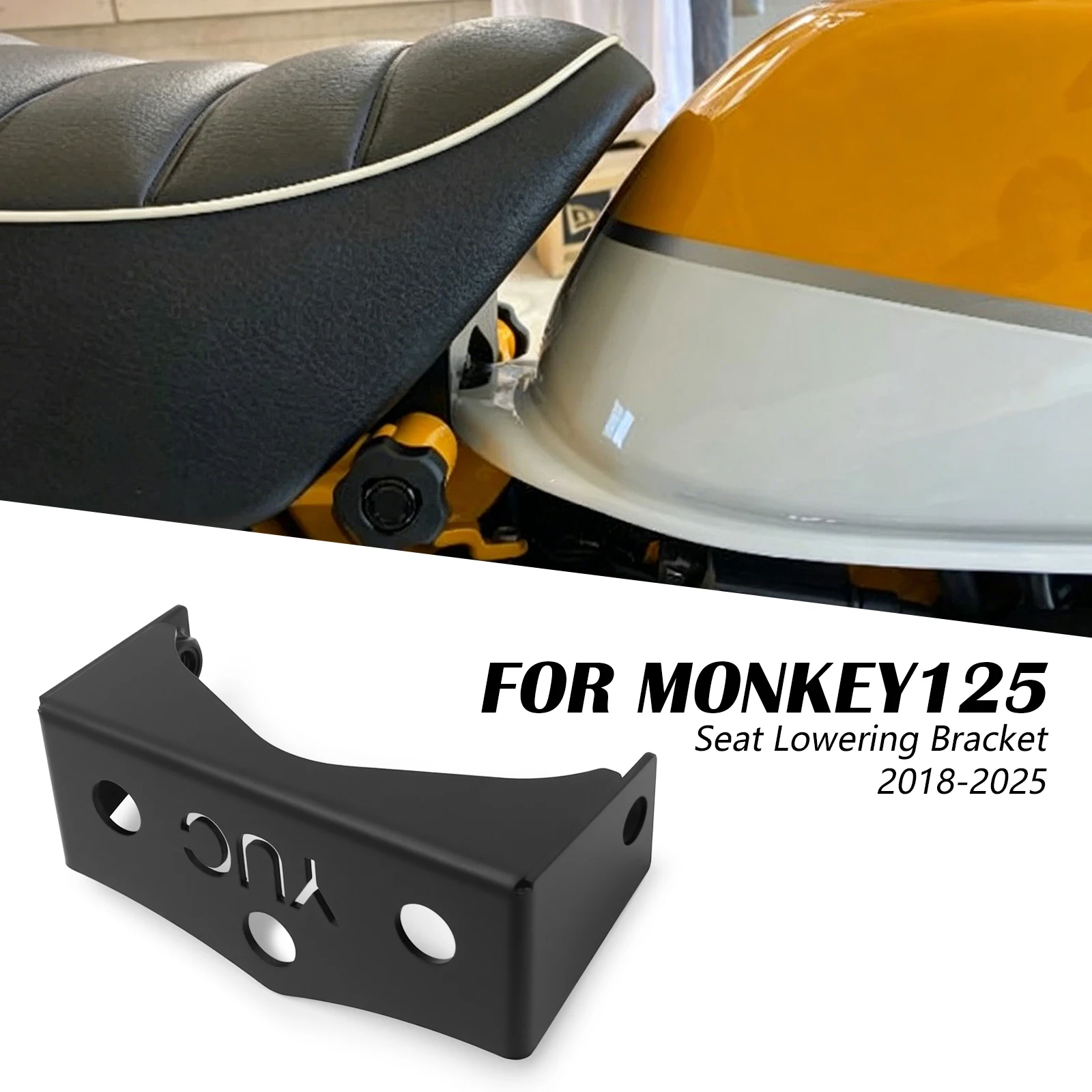 For Honda MONKEY 125 2026 MONKEY125 2018-2025 2024 2023 motorcycle modified body lowering seat height lowering bracket
For Honda MONKEY 125 2026 MONKEY125 2018-2025 2024 2023 motorcycle modified body lowering seat height lowering bracket