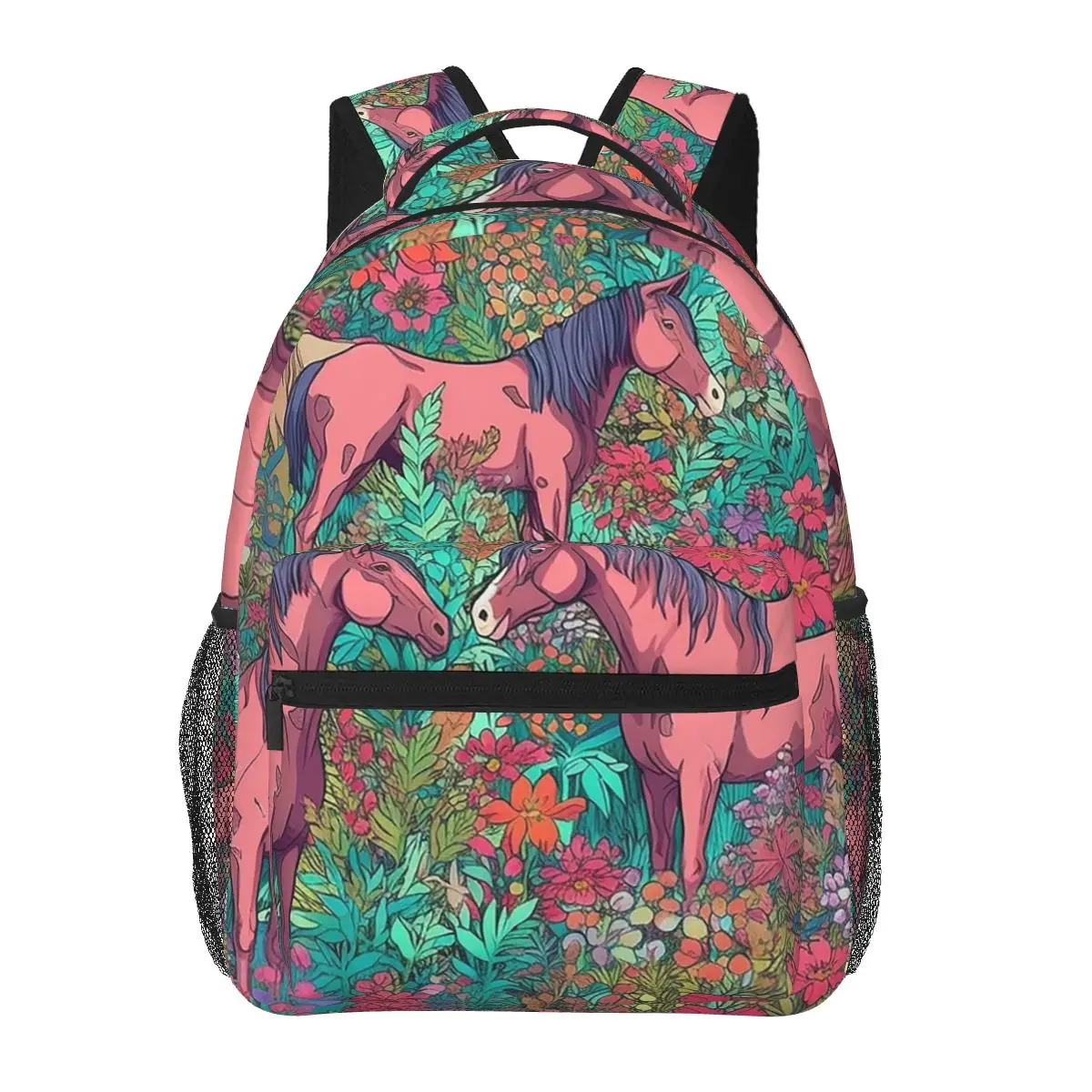 Fresh Flower Wild Horse Pattern Student Backpack School Bag Hiking Travel Daypack for Boys Girls Fashion Bookbag Shoulder Bags
Fresh Flower Wild Horse Pattern Student Backpack School Bag Hiking Travel Daypack for Boys Girls Fashion Bookbag Shoulder Bags