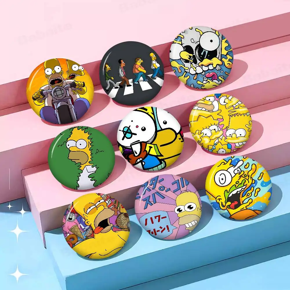The S-Simpsons Creative Tinplate Soft Button Pins Animal Icon Brooch Lapel Backpack Badge Accessories Pin
The S-Simpsons Creative Tinplate Soft Button Pins Animal Icon Brooch Lapel Backpack Badge Accessories Pin