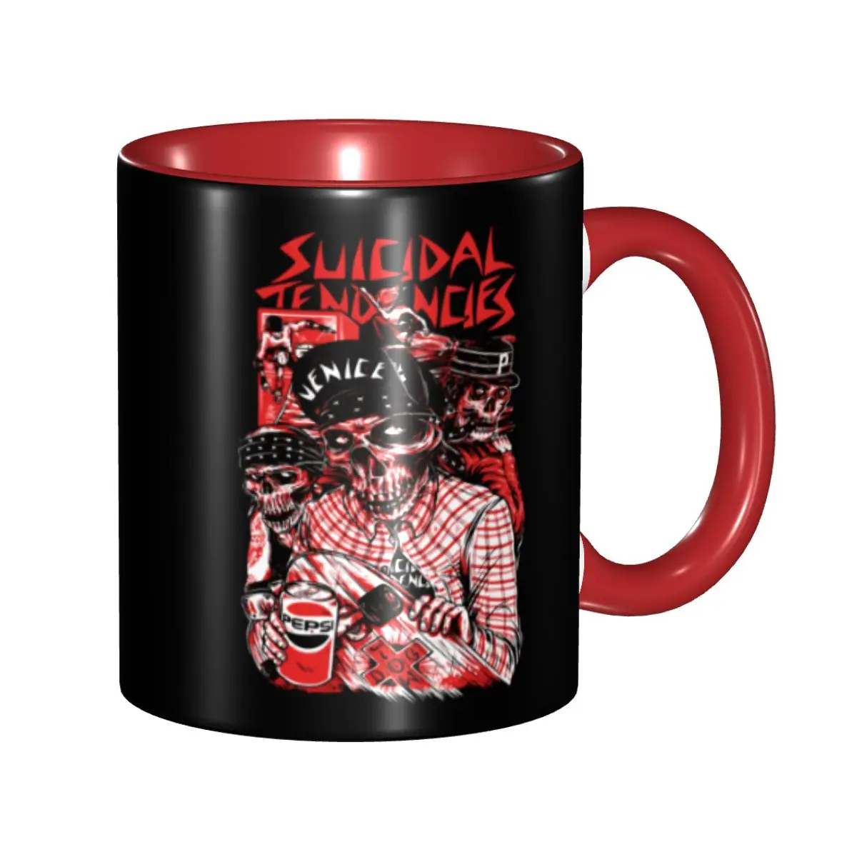 Customized Suicidals Tendencies Heavy Metal Rock Band Mug DIY Ceramic Tea Milk Coffee Cups
Customized Suicidals Tendencies Heavy Metal Rock Band Mug DIY Ceramic Tea Milk Coffee Cups
