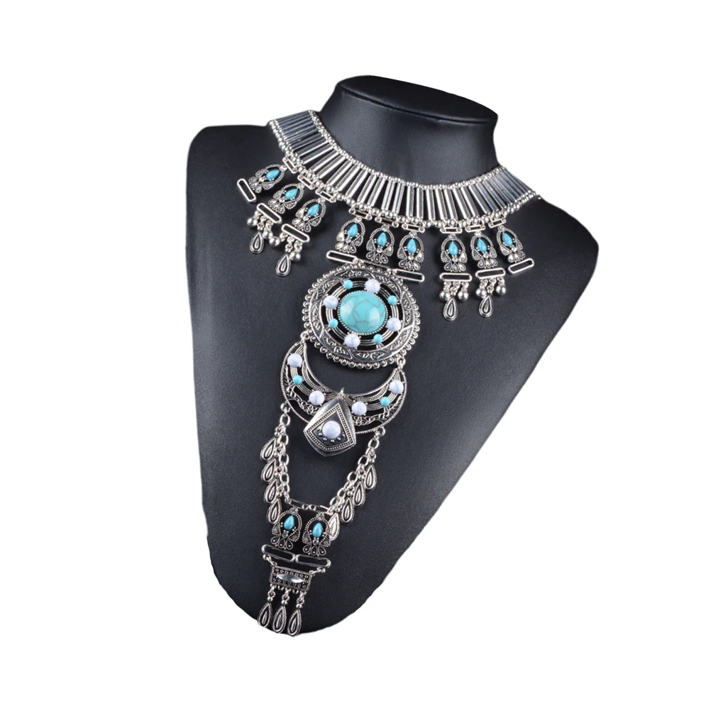 Bohemian Necklace Retro Vintage Women Fashion Silver Color Unique Design Daily Wearing Occasions Ethnic Style Jewelry
Bohemian Necklace Retro Vintage Women Fashion Silver Color Unique Design Daily Wearing Occasions Ethnic Style Jewelry