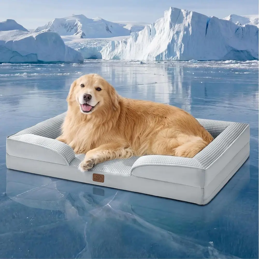 Orthopedic XL Dog & Cat Cooling Bed, Washable, Comfortable, Nonskid, Grey, 42
Orthopedic XL Dog & Cat Cooling Bed, Washable, Comfortable, Nonskid, Grey, 42