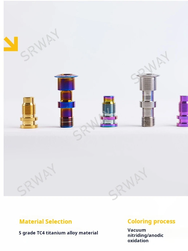 S-PARTS Premium Titanium Alloy Rear Derailleur fixed axel screw bolt for Mountain Bikes XT M8100 Shift shaft M7100 Replacement
S-PARTS Premium Titanium Alloy Rear Derailleur fixed axel screw bolt for Mountain Bikes XT M8100 Shift shaft M7100 Replacement