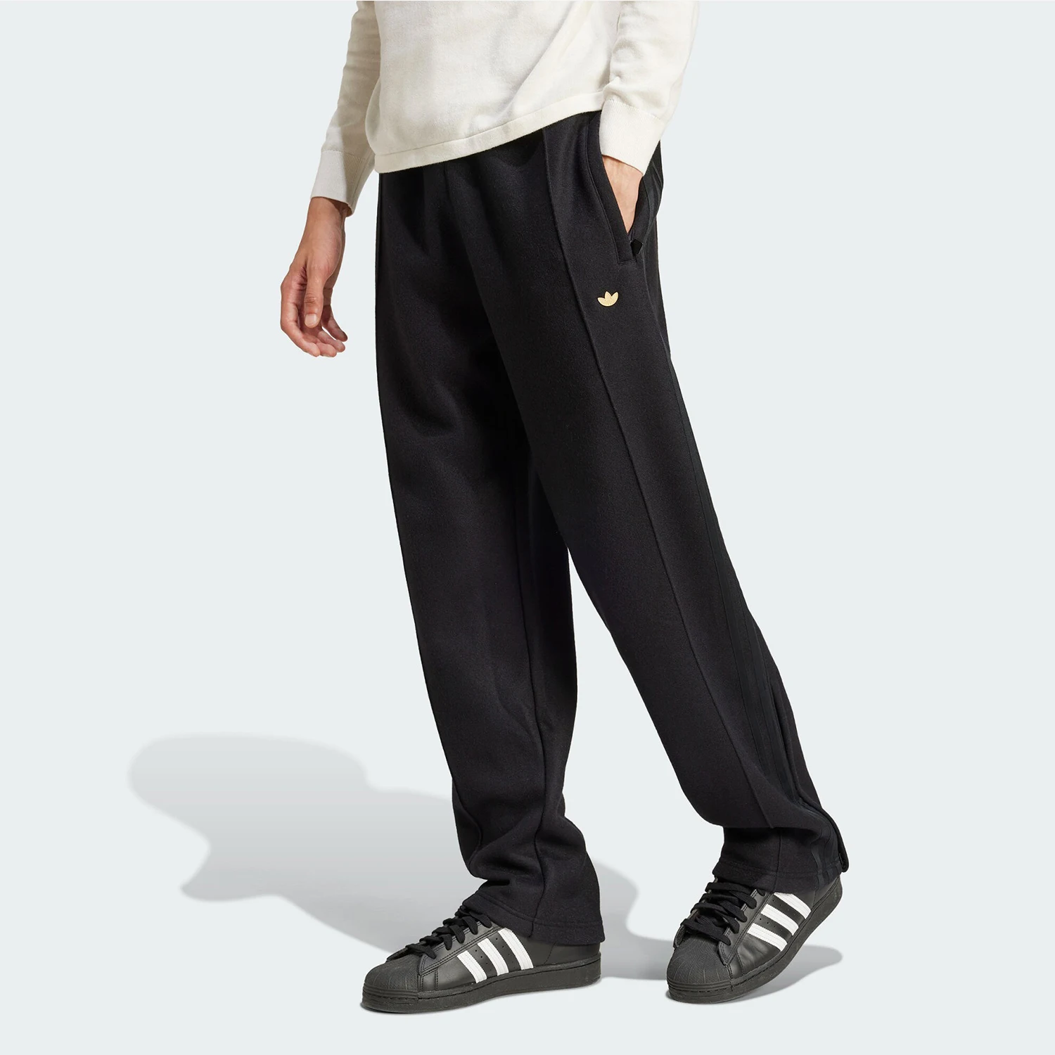 Adidas Authentic Three Leaves Men's Retro Casual Warm Sweatpants IY0426
Adidas Authentic Three Leaves Men's Retro Casual Warm Sweatpants IY0426