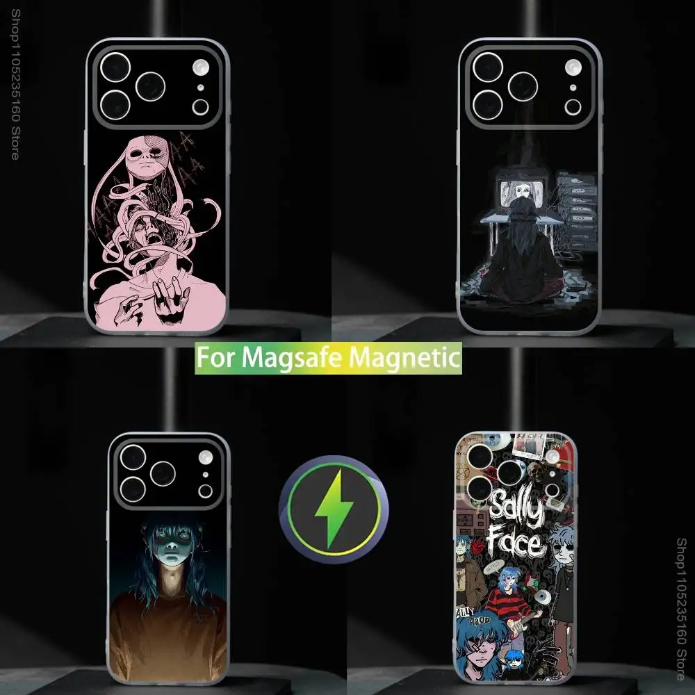 S-Sally Face Game Phone Case For iPhone 17,16,15,14,13,12,11,Pro,Max,Plus,Mini,SE4,E For Magsafe Wireless
S-Sally Face Game Phone Case For iPhone 17,16,15,14,13,12,11,Pro,Max,Plus,Mini,SE4,E For Magsafe Wireless