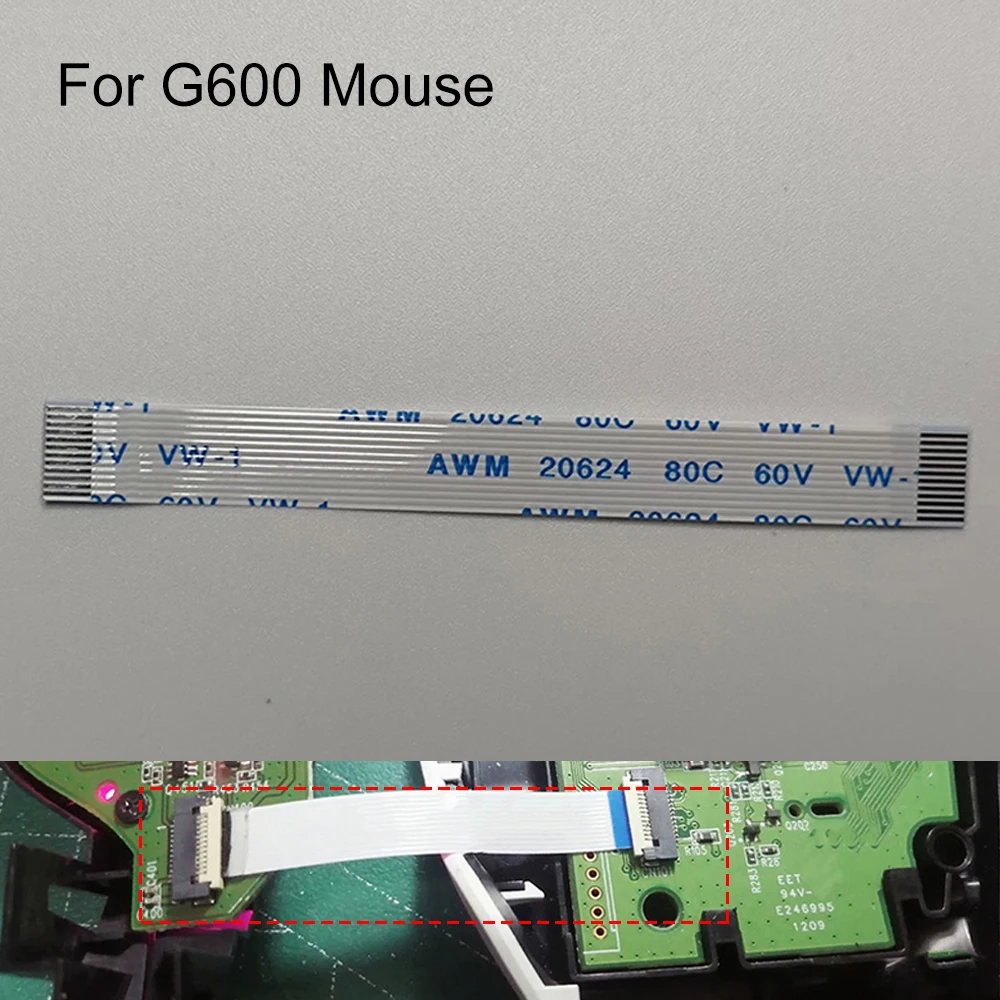1 PCS 60MM Flexible Mouse Motherboard Cable for Logitech G600 Replacement Mouse Cable Accessories
1 PCS 60MM Flexible Mouse Motherboard Cable for Logitech G600 Replacement Mouse Cable Accessories