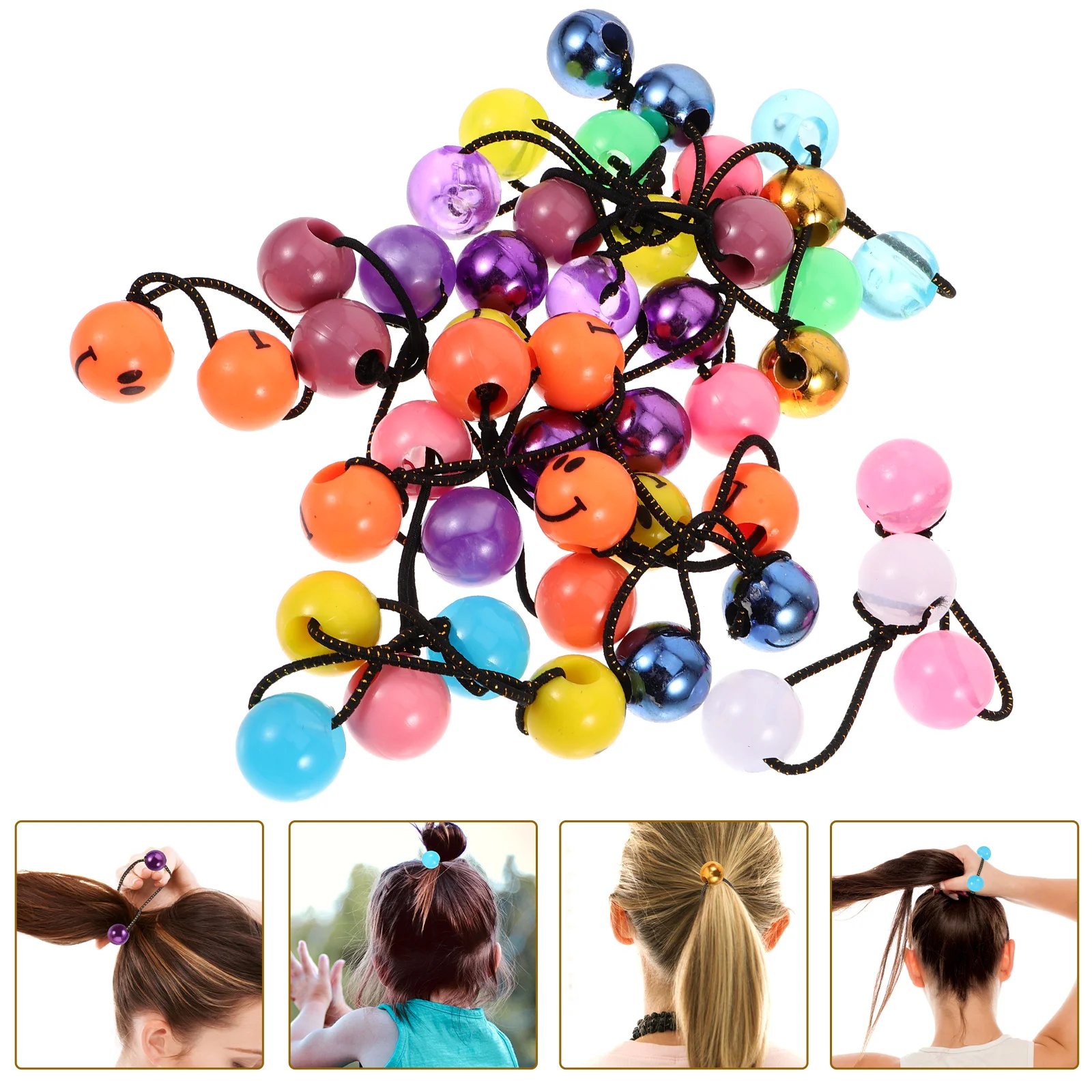24 Pcs Children's Hair Accessories Scrunchies for Girls Pompom Ties Bands Little Elastic Ponytail Holders
24 Pcs Children's Hair Accessories Scrunchies for Girls Pompom Ties Bands Little Elastic Ponytail Holders