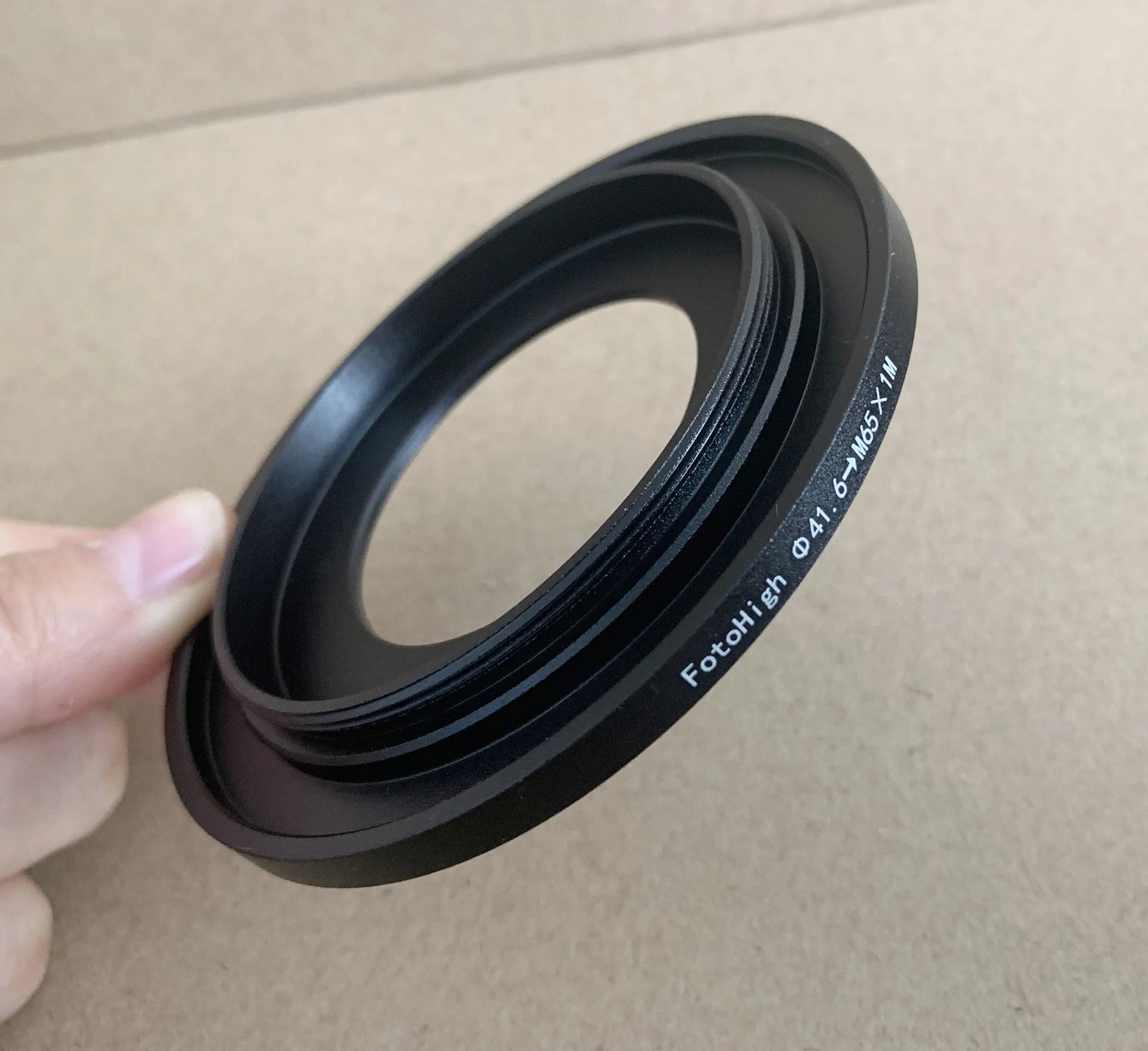 Camera Copal #1 Shutter Adapter 41.6mm Bore to M65 x1 Male Thread Adapter
Camera Copal #1 Shutter Adapter 41.6mm Bore to M65 x1 Male Thread Adapter