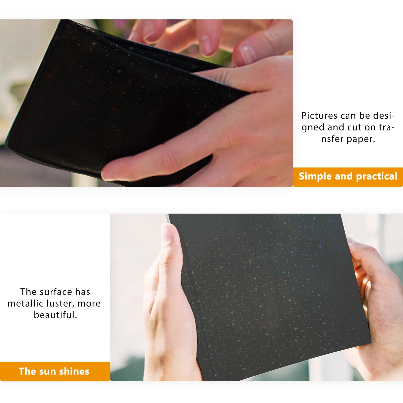 10Pcs A4 Holographic Vinyl Sticker Paper Printable Self-Adhesive Waterproof Film for Home Decor Poster Banner Decal Phone Book
10Pcs A4 Holographic Vinyl Sticker Paper Printable Self-Adhesive Waterproof Film for Home Decor Poster Banner Decal Phone Book