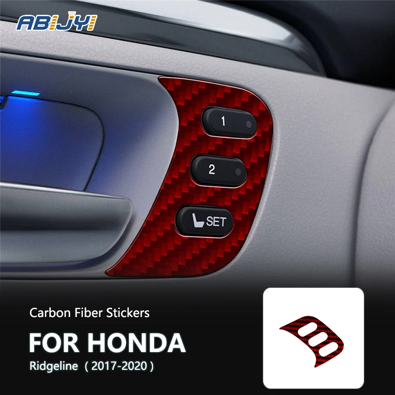 Carbon Fiber Seat Button Inner Frame Stickers Decorative For Honda Ridgeline 2017 2018 2019 2020 Car Interior Accessories
Carbon Fiber Seat Button Inner Frame Stickers Decorative For Honda Ridgeline 2017 2018 2019 2020 Car Interior Accessories