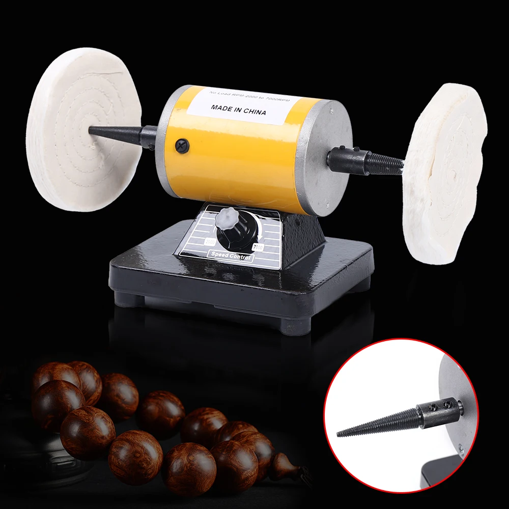 Mini Double Wheel Buffing Machine with Adjustable Speed, Magnet Steel Motor, and Anti-Slip Base for Efficient Grinding and
Mini Double Wheel Buffing Machine with Adjustable Speed, Magnet Steel Motor, and Anti-Slip Base for Efficient Grinding and