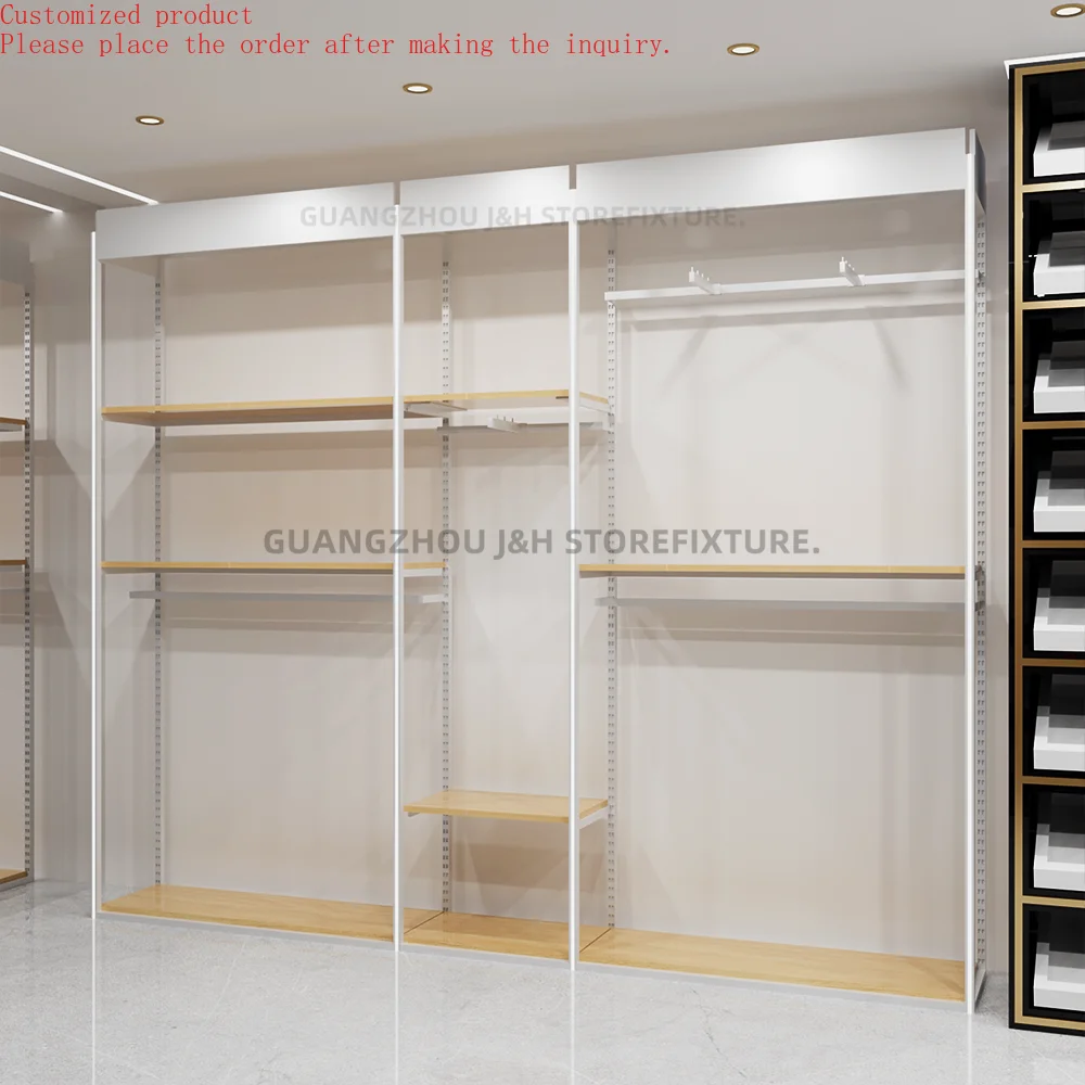 Custom.Custom .Custom.Retail Clothing Display Racks Garment Rack Double Shelves Heavy Duty Hanging Clothing Rack
Custom.Custom .Custom.Retail Clothing Display Racks Garment Rack Double Shelves Heavy Duty Hanging Clothing Rack