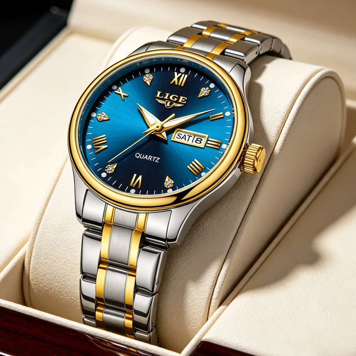 LIGE Elegant Women's Watches High Quality Luxury Watch For Ladies Luminous Waterproof Date Women Quartz WristWatch Reloj
LIGE Elegant Women's Watches High Quality Luxury Watch For Ladies Luminous Waterproof Date Women Quartz WristWatch Reloj